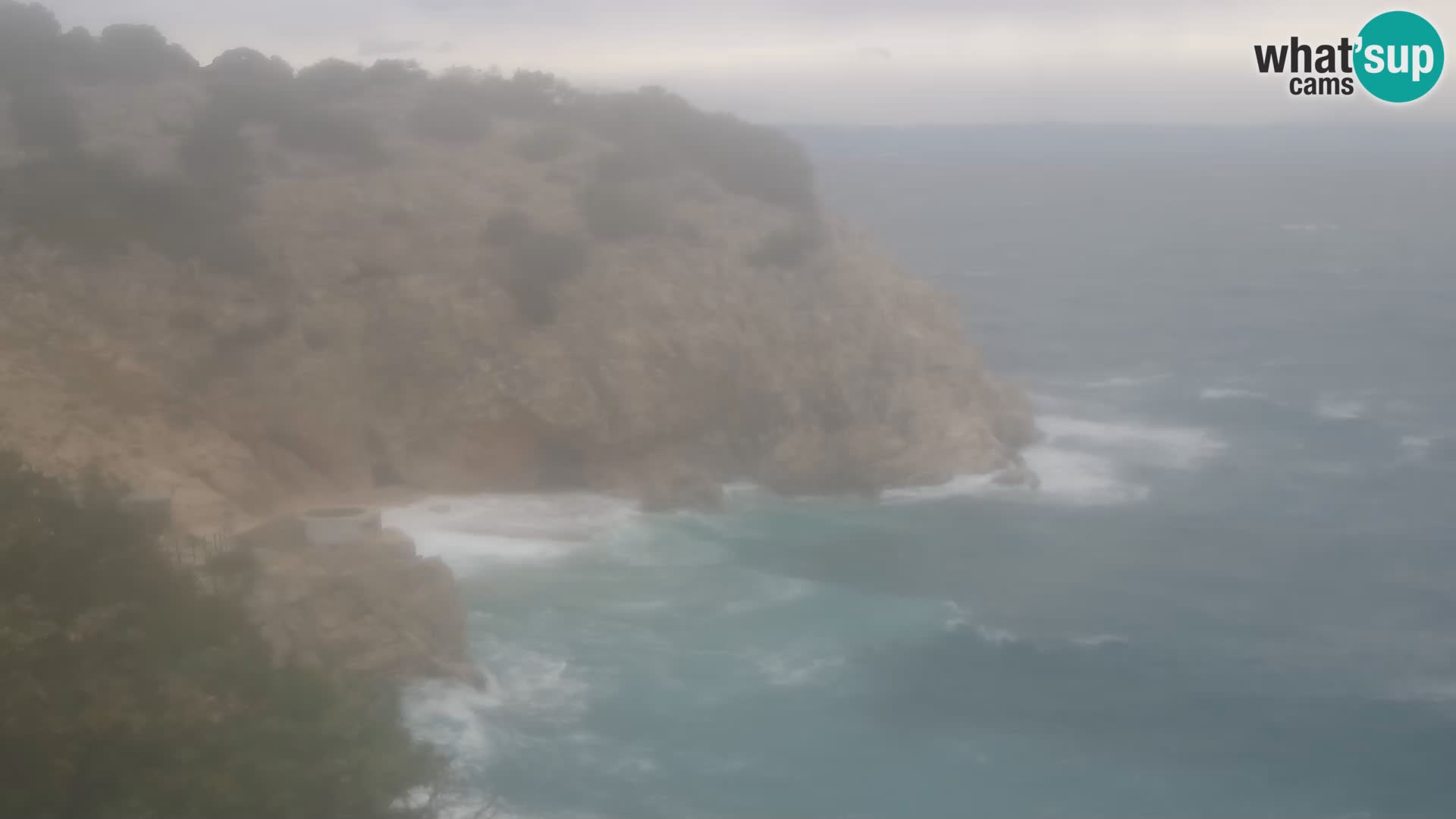 Webcam Bersezio spiaggia – Draga di Moschiena – Croazia