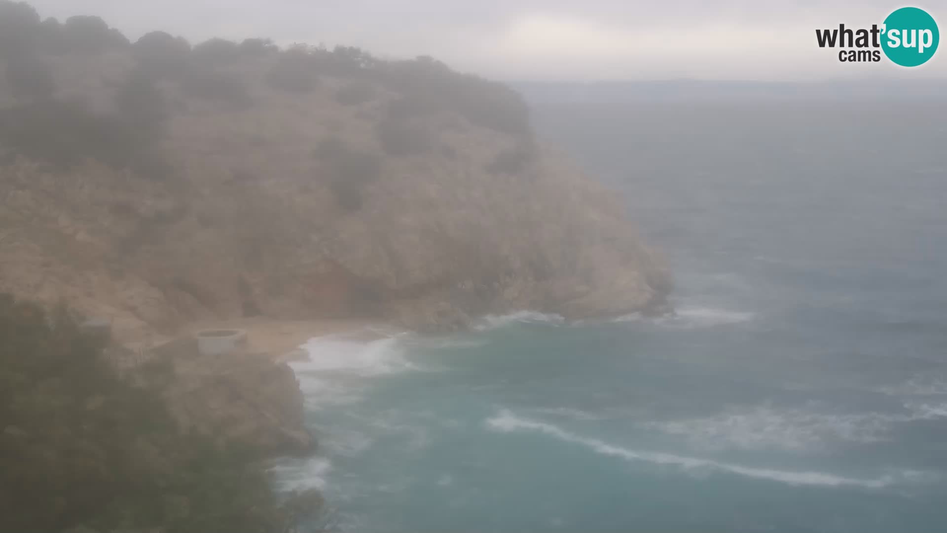 Webcam Bersezio spiaggia – Draga di Moschiena – Croazia