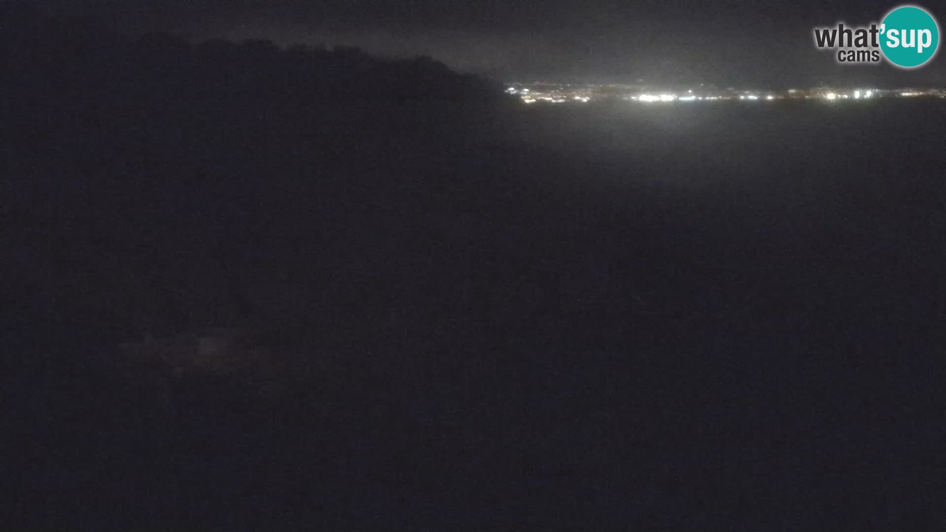 Webcam plage Brseč à Mošćenička Draga, Croatie