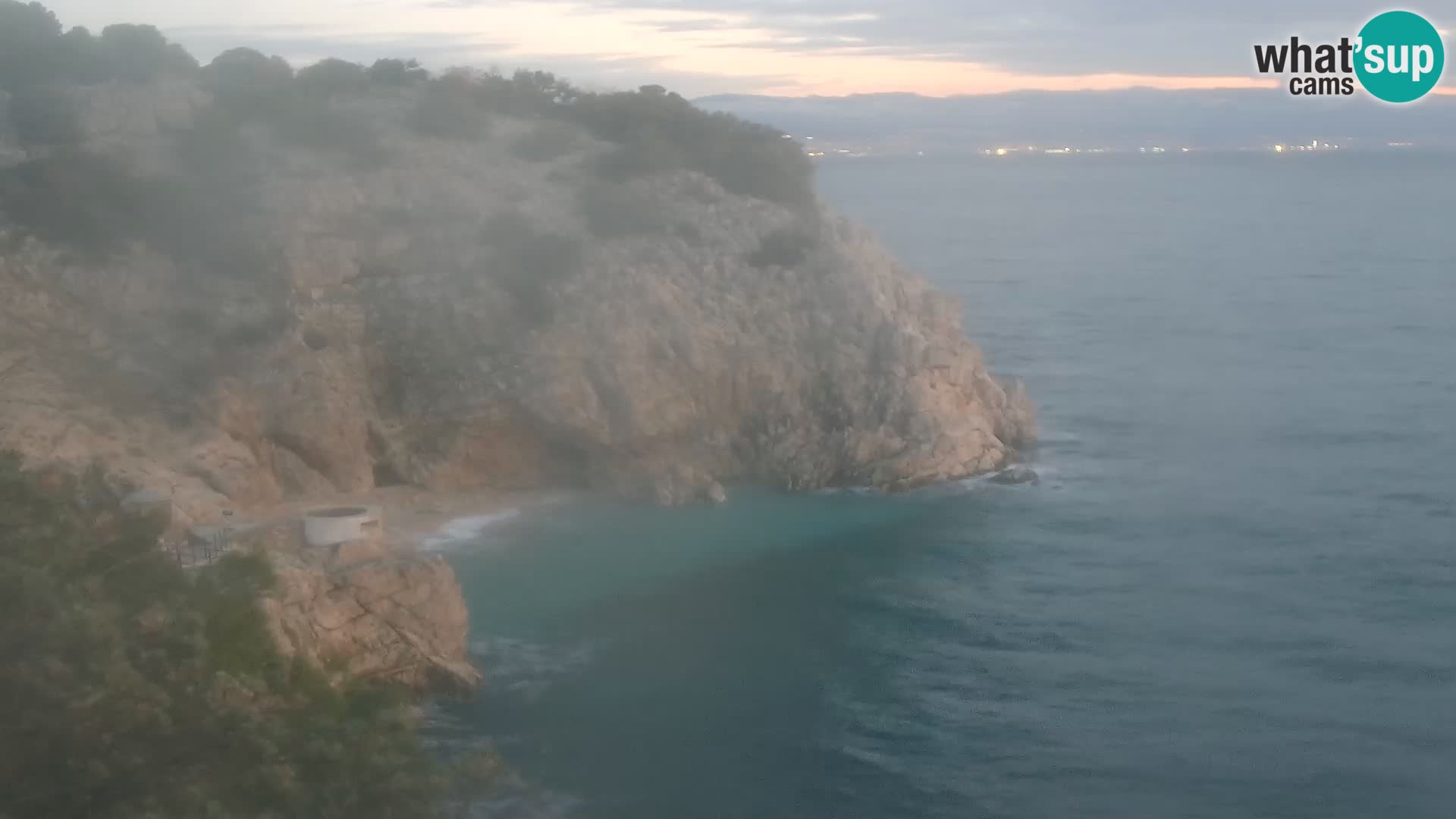 Web kamera plaže Brseč – Mošćenička Draga – Hrvatska