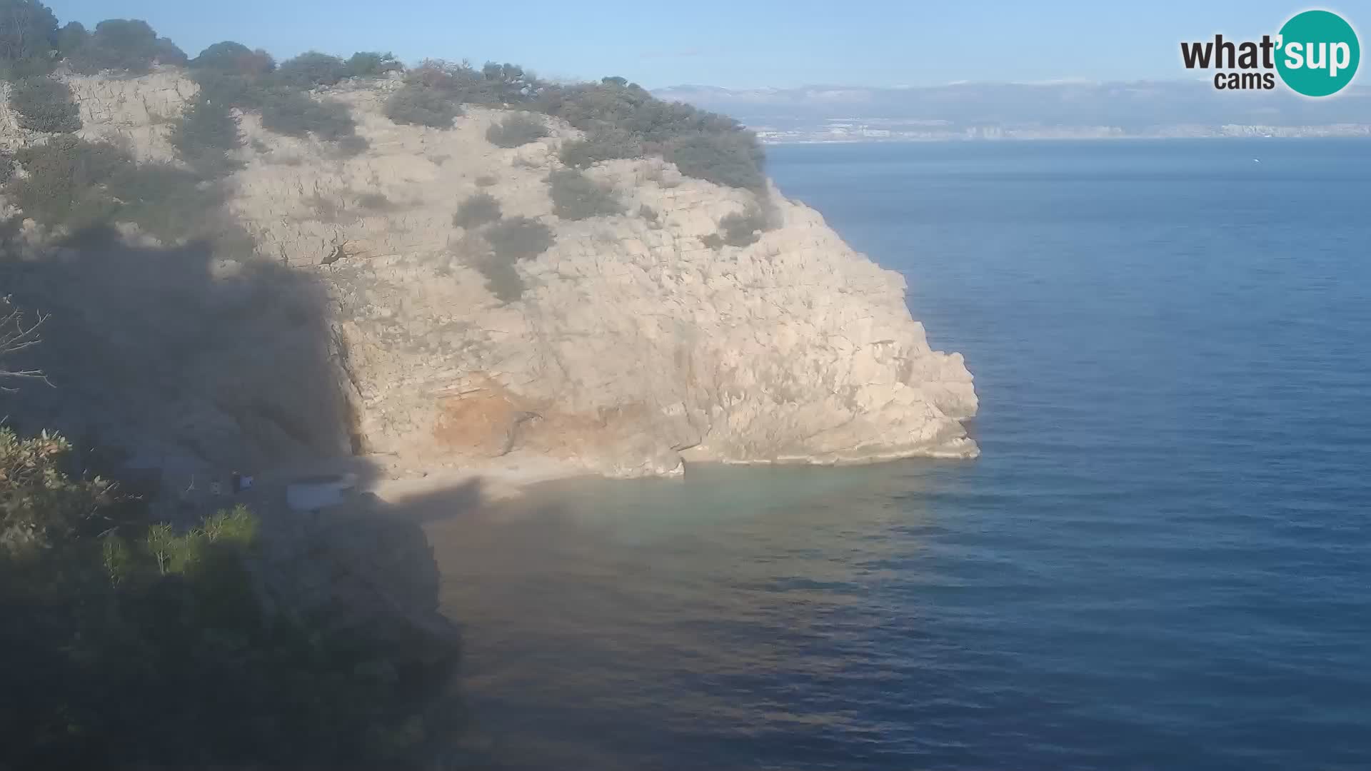 Webcam Brseč Strand – Mošćenička Draga – Kroatien