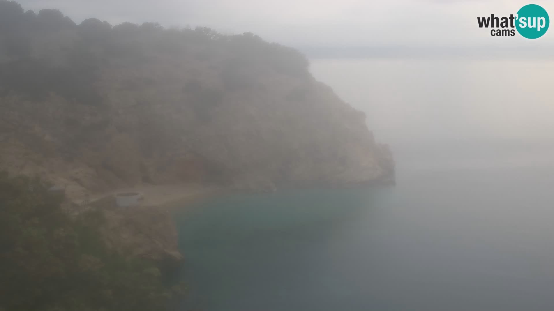 Web kamera plaže Brseč – Mošćenička Draga – Hrvatska