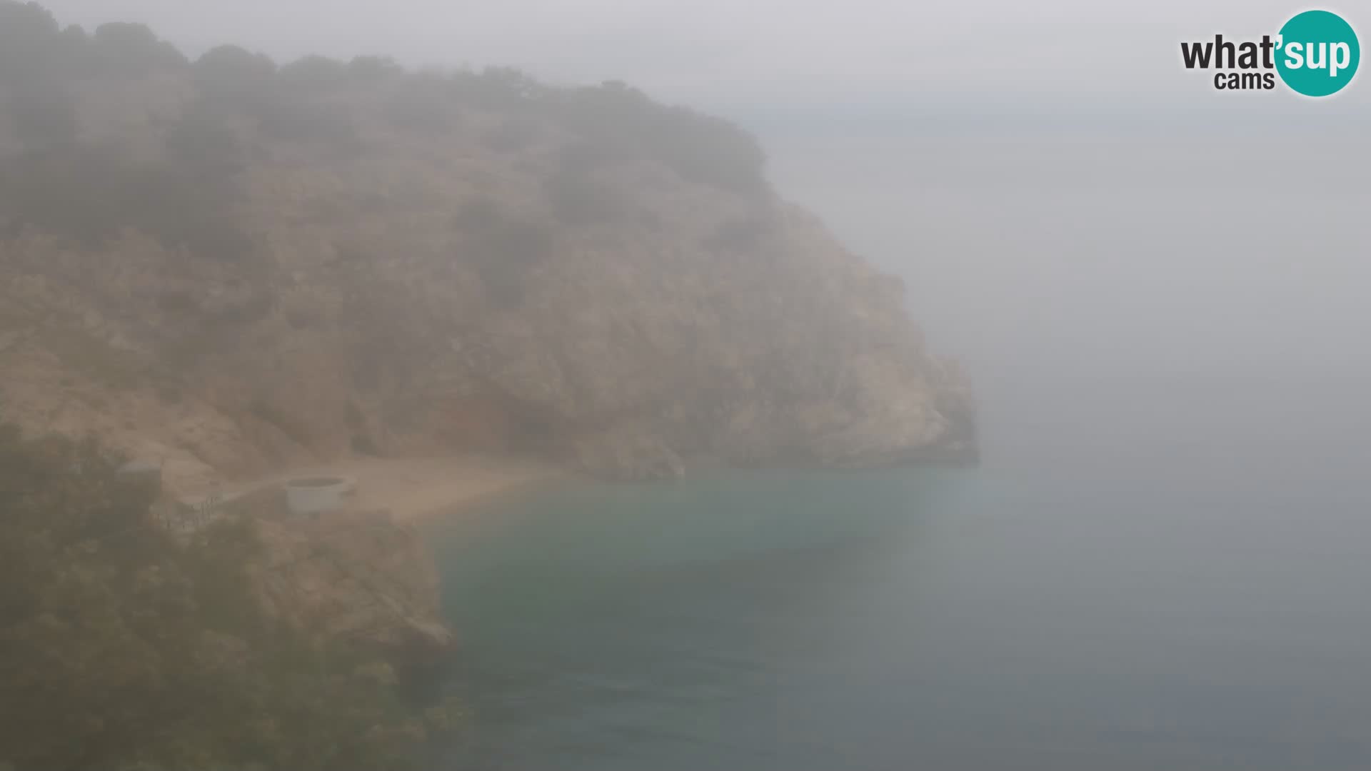 Webcam Bersezio spiaggia – Draga di Moschiena – Croazia