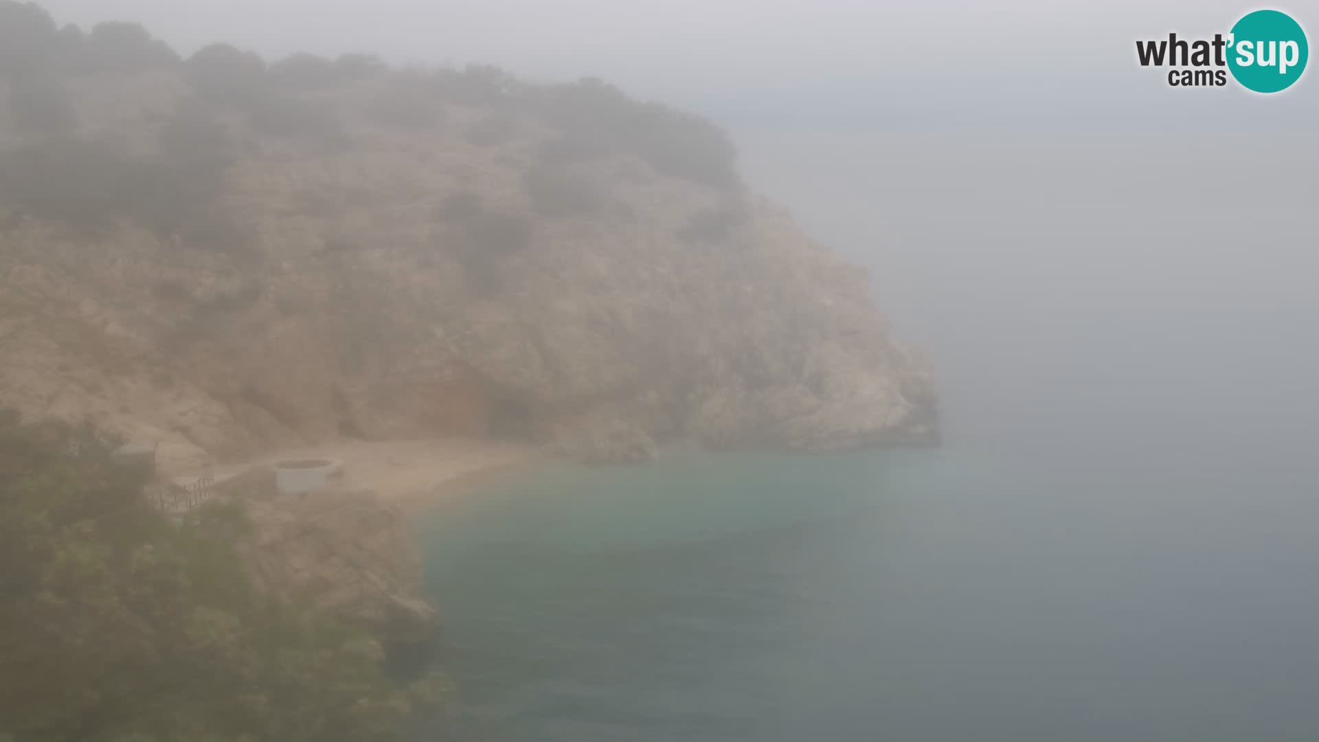 Webcam Bersezio spiaggia – Draga di Moschiena – Croazia