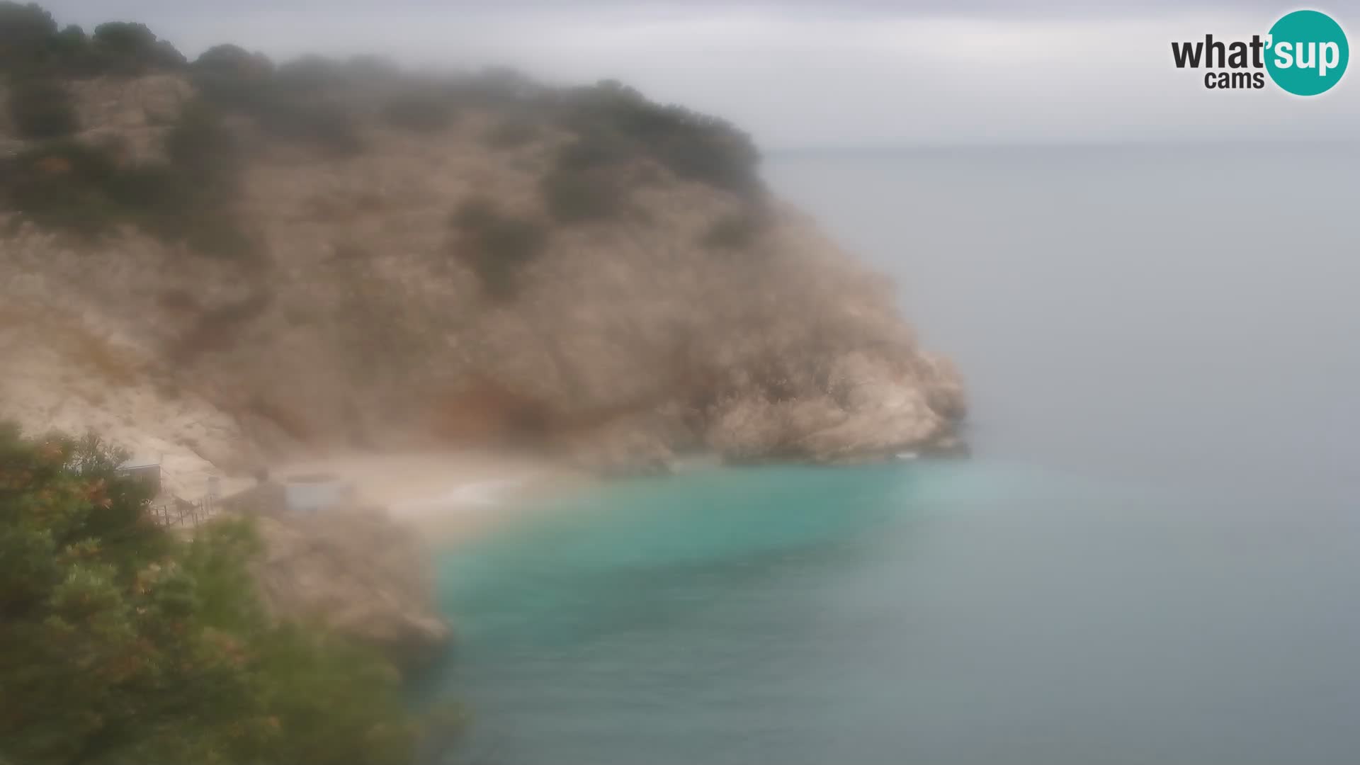 Webcam Bersezio spiaggia – Draga di Moschiena – Croazia