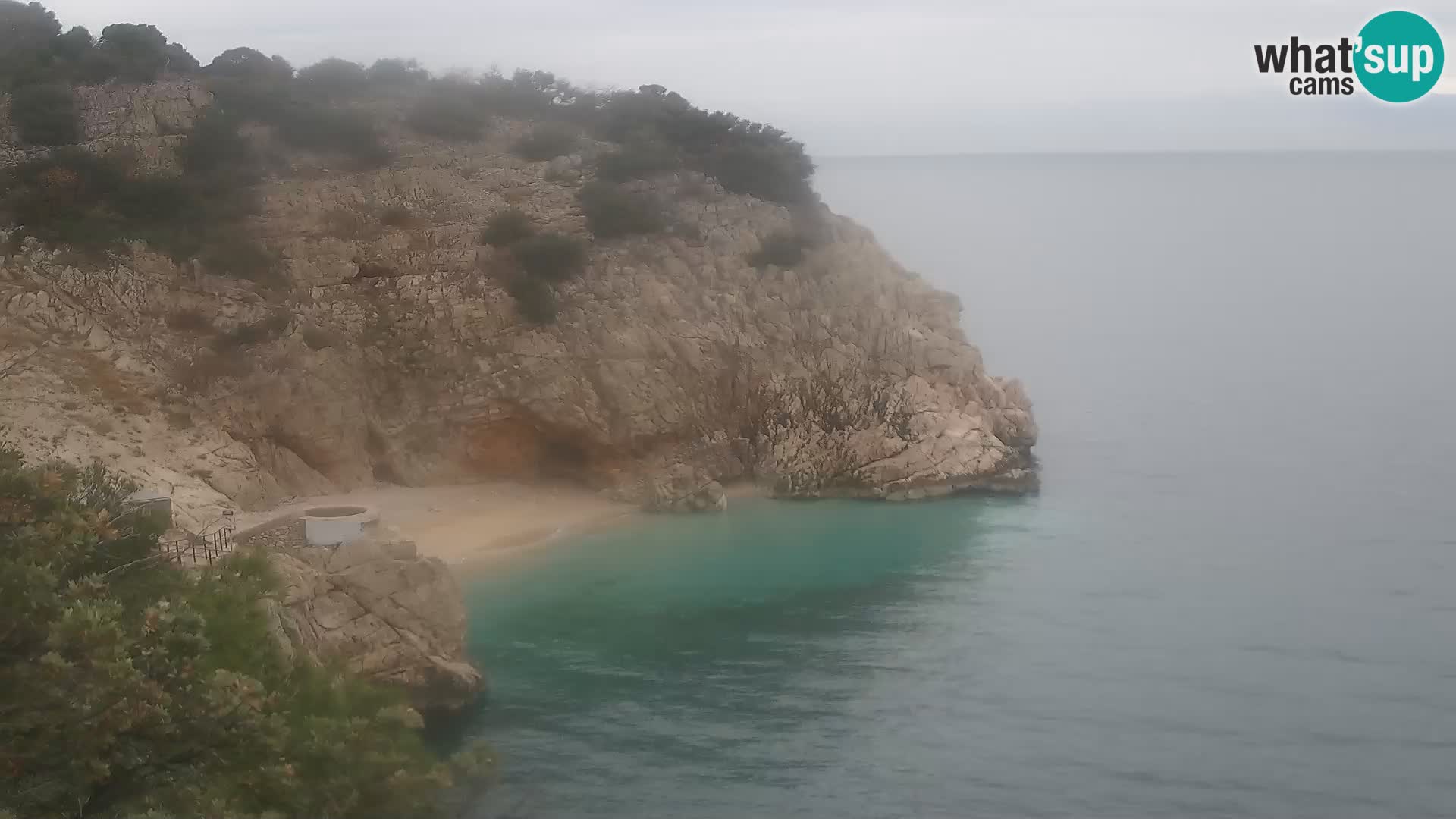 Webcam Bersezio spiaggia – Draga di Moschiena – Croazia