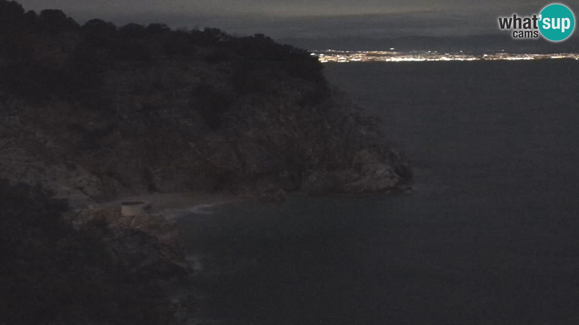 Webcam Brseč beach – Mošćenička Draga – Croatia