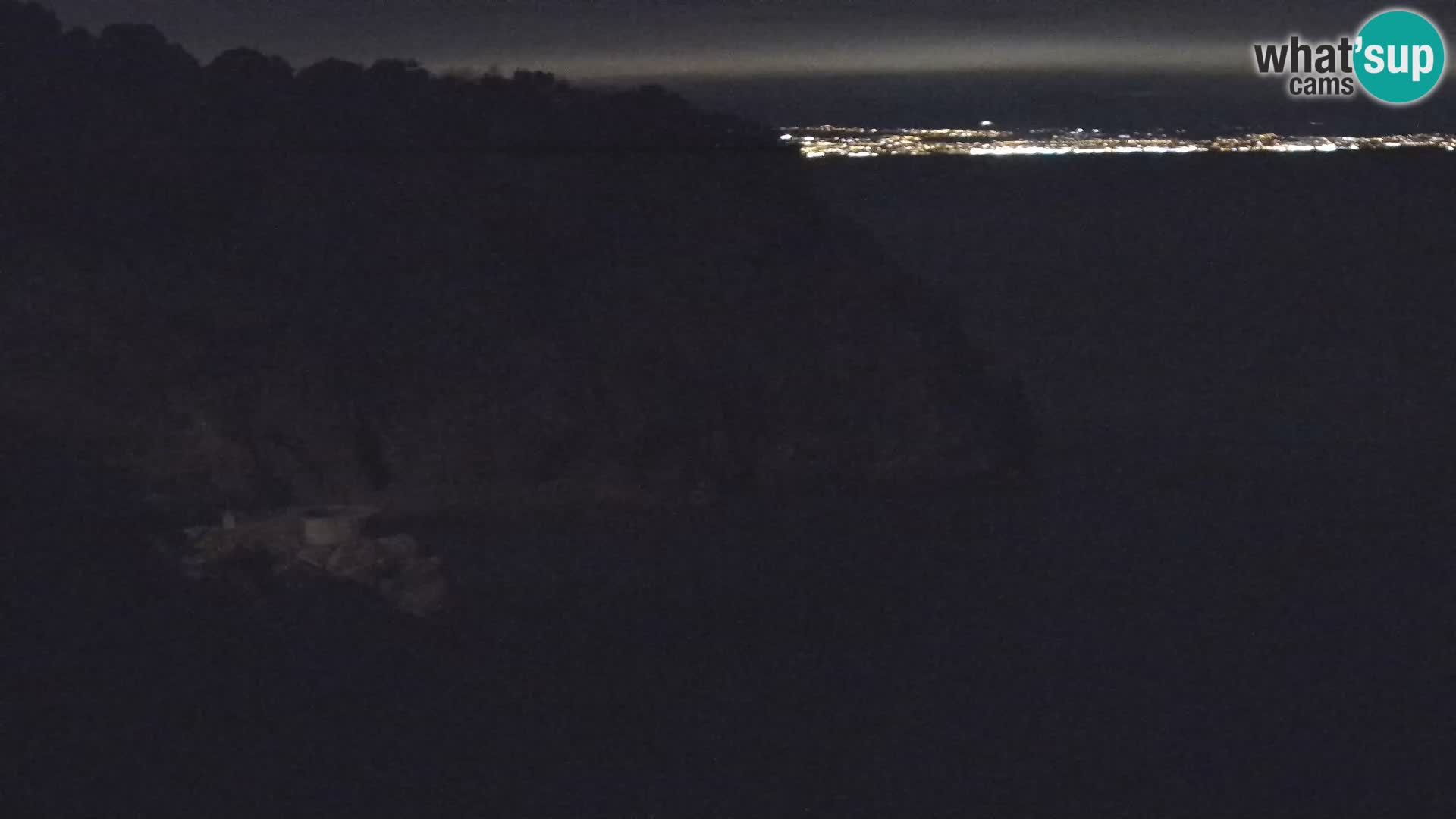 Spletna kamera Brseč plaža – Mošćenička Draga – Hrvaška