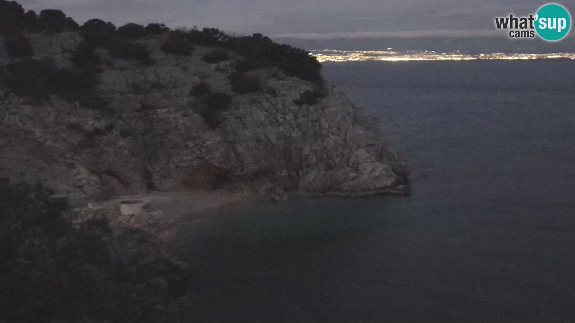 Webcam Brseč beach – Mošćenička Draga – Croatia