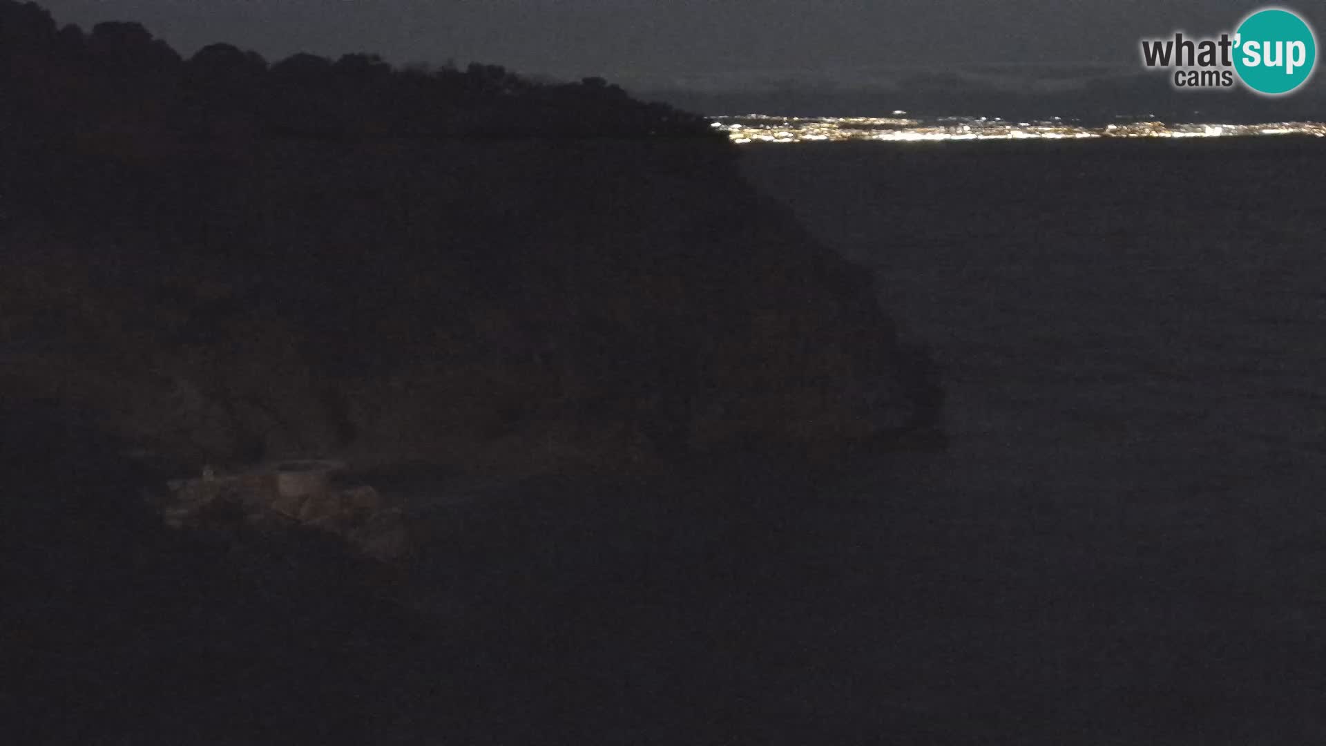 Cámara web de la playa de Brseč en Mošćenička Draga, Croacia
