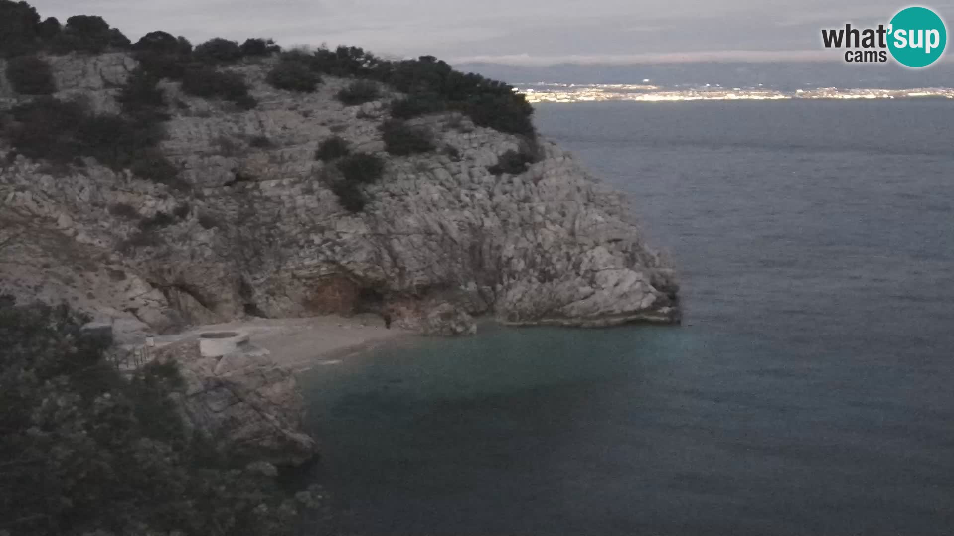 Webcam Brseč Strand – Mošćenička Draga – Kroatien