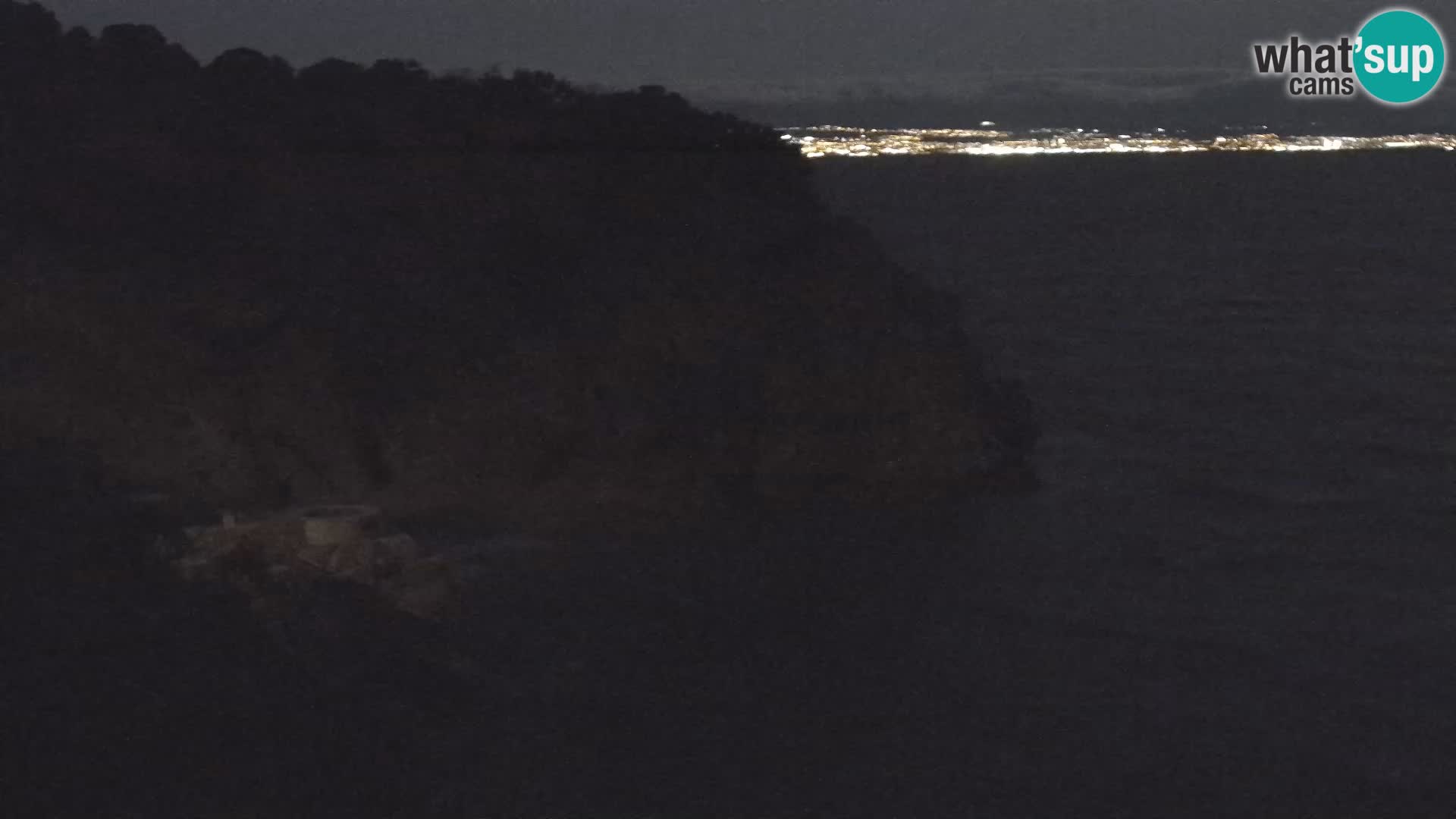 Webcam Bersezio spiaggia – Draga di Moschiena – Croazia