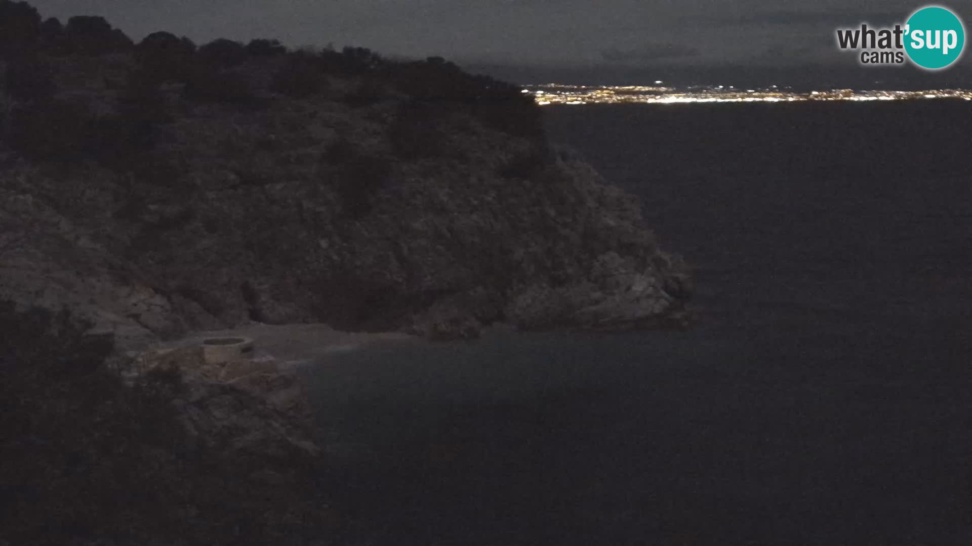 Spletna kamera Brseč plaža – Mošćenička Draga – Hrvaška