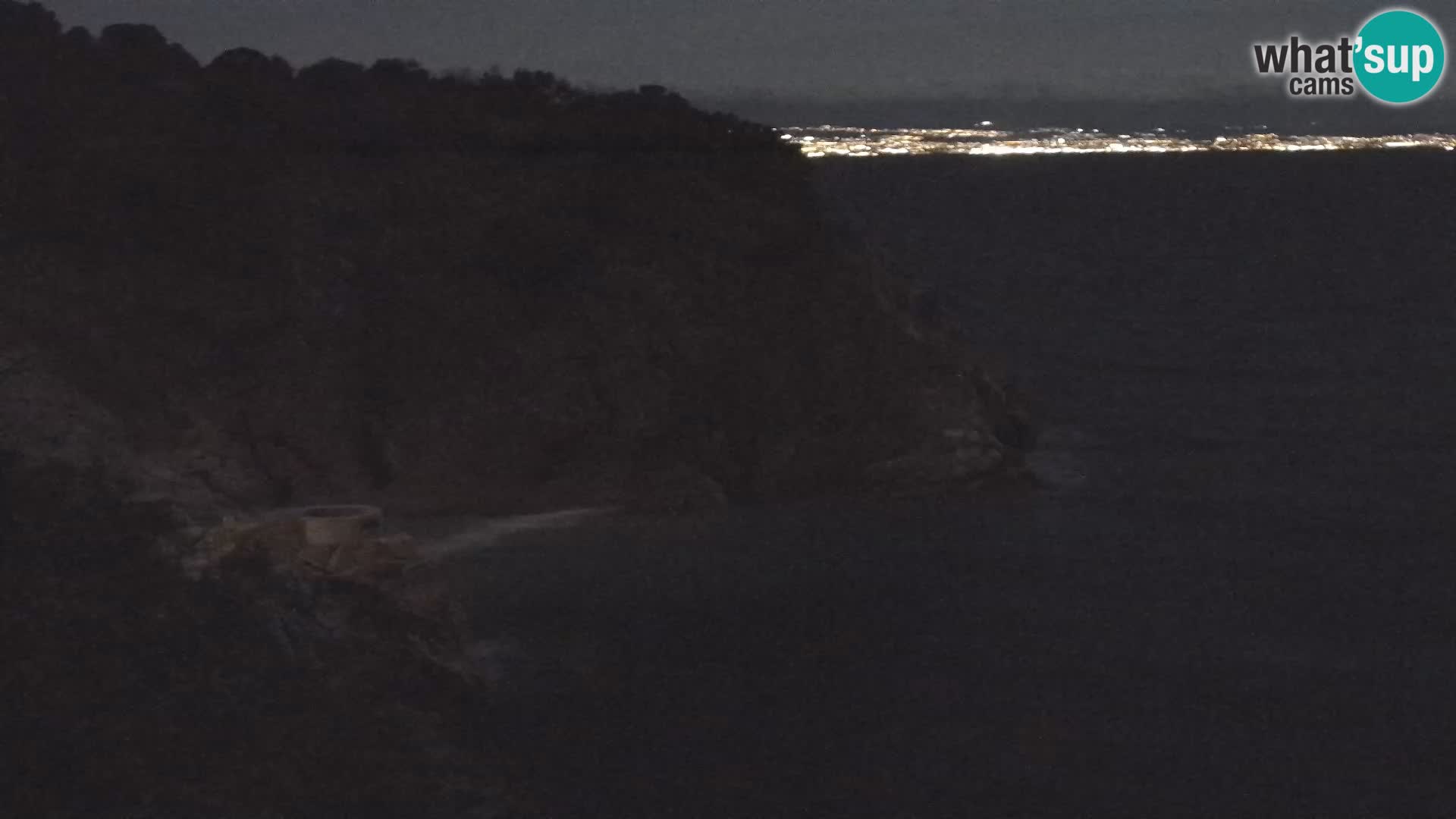 Webcam plage Brseč à Mošćenička Draga, Croatie