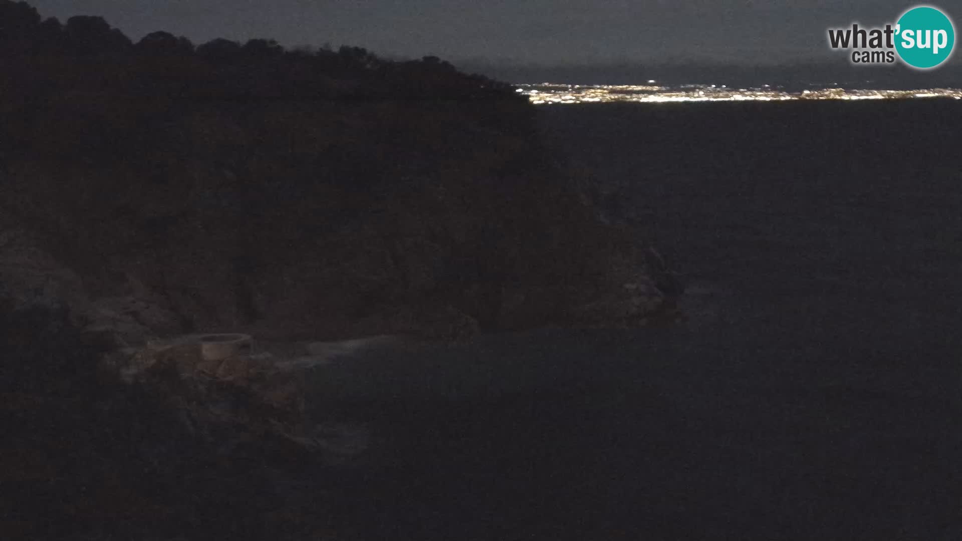 Webcam plage Brseč à Mošćenička Draga, Croatie