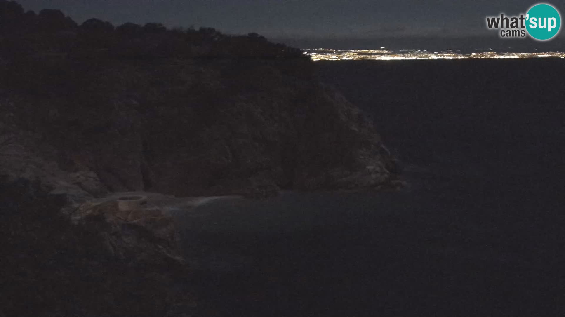 Cámara web de la playa de Brseč en Mošćenička Draga, Croacia