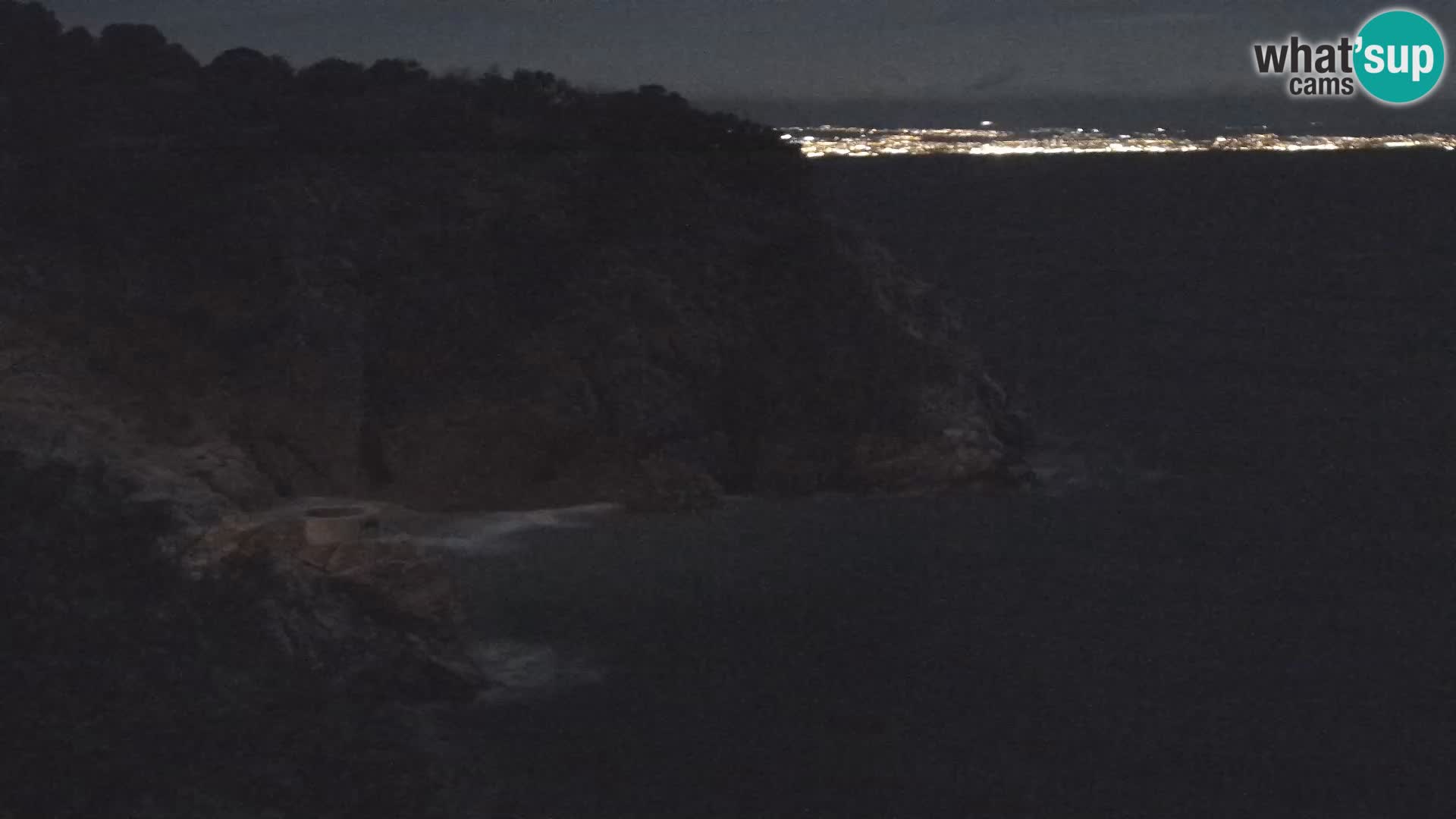 Webcam Bersezio spiaggia – Draga di Moschiena – Croazia