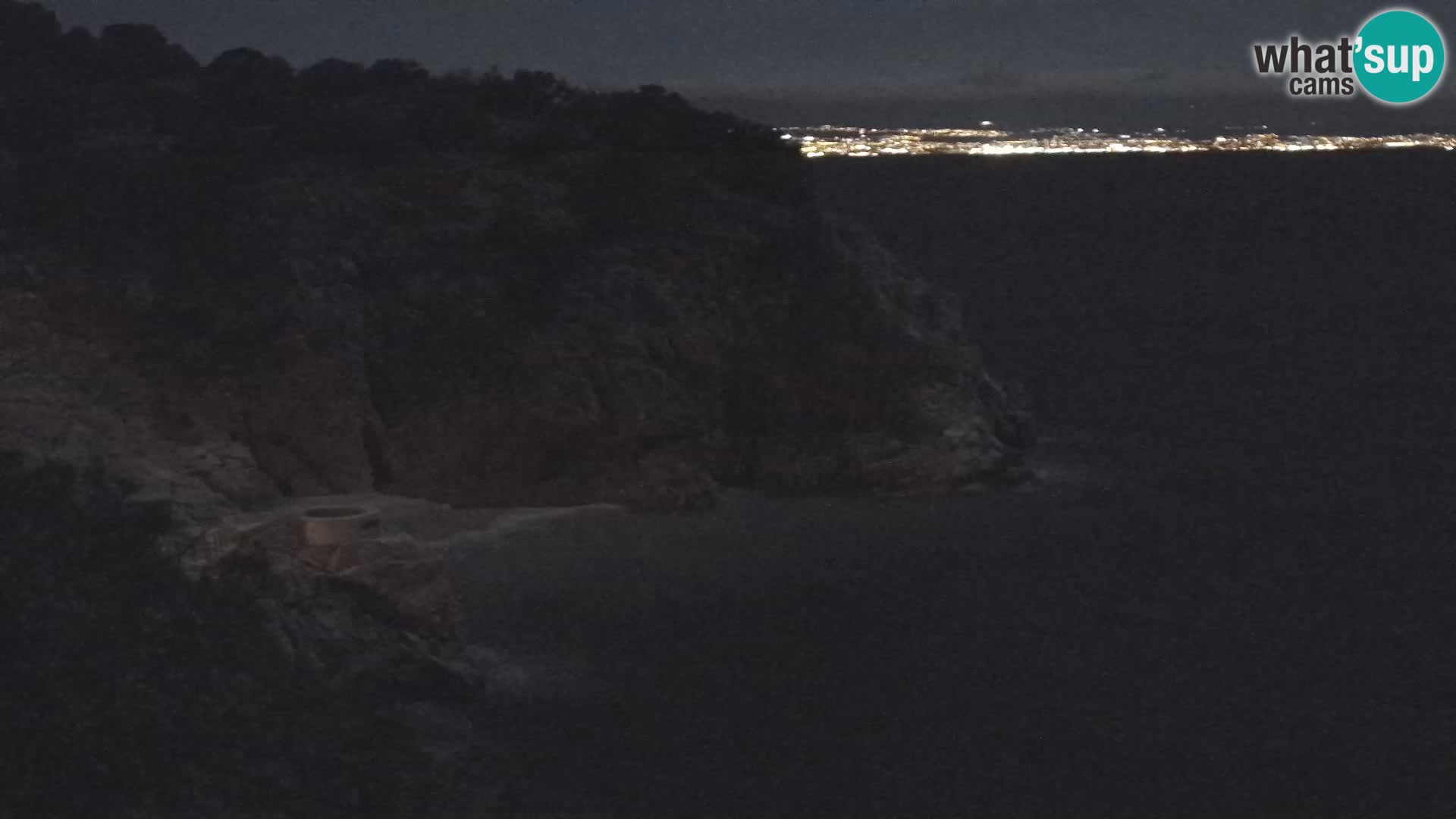 Webcam Bersezio spiaggia – Draga di Moschiena – Croazia