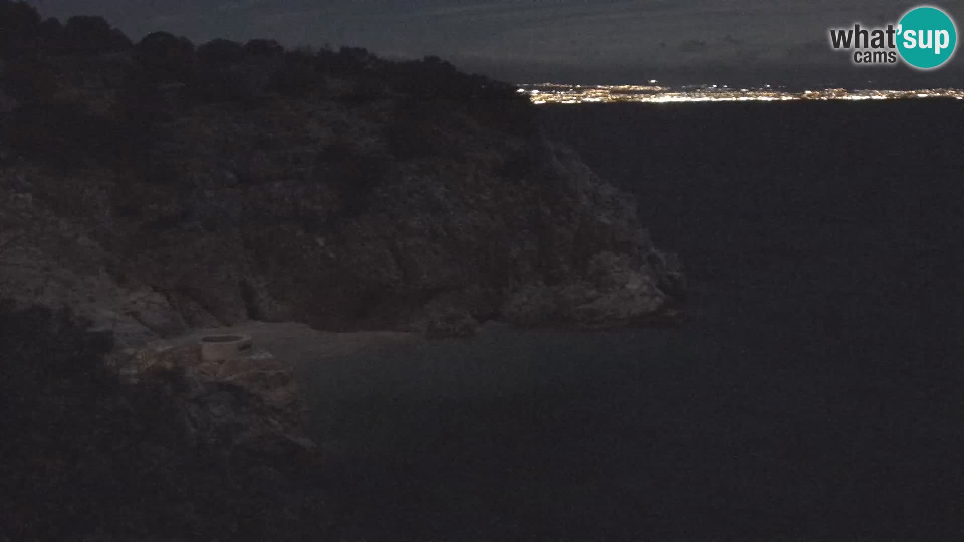 Spletna kamera Brseč plaža – Mošćenička Draga – Hrvaška