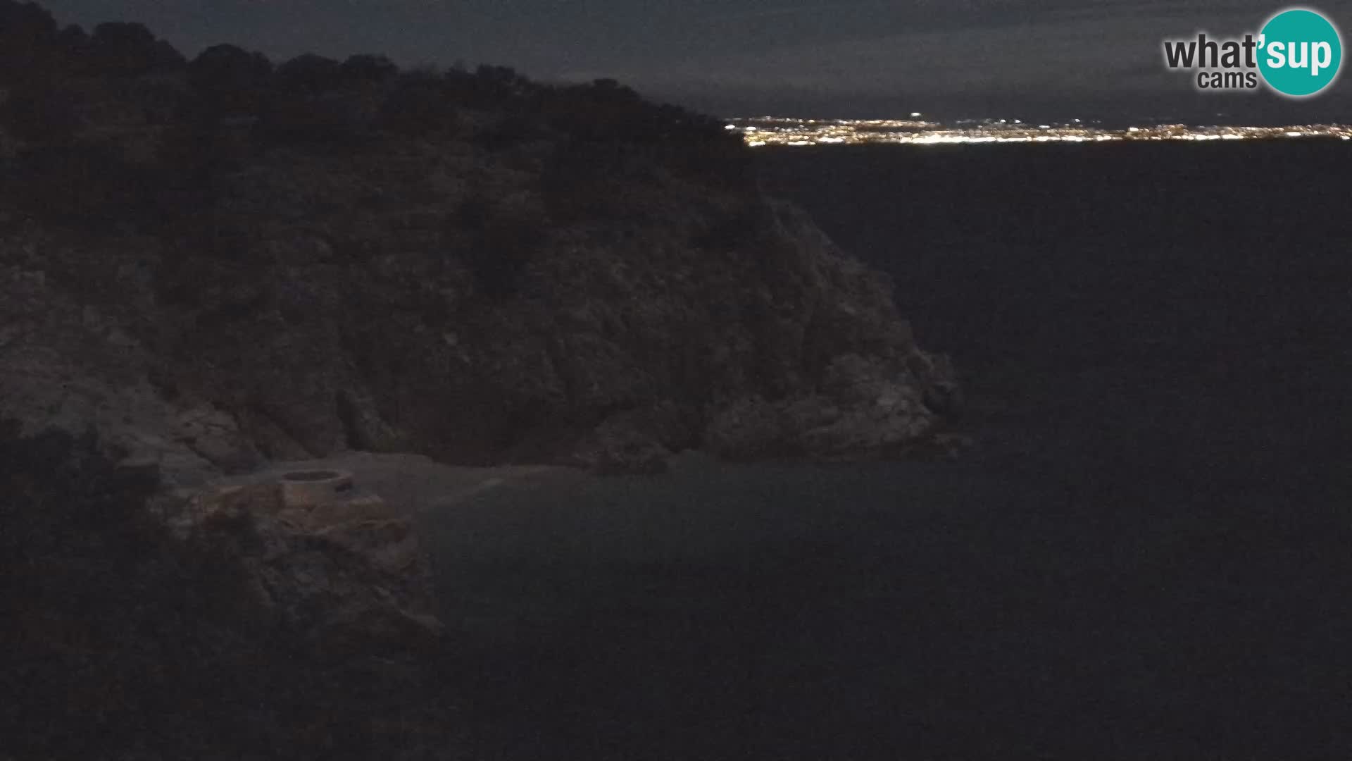 Cámara web de la playa de Brseč en Mošćenička Draga, Croacia