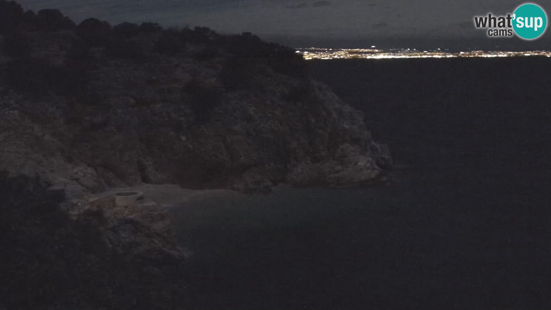 Webcam plage Brseč à Mošćenička Draga, Croatie