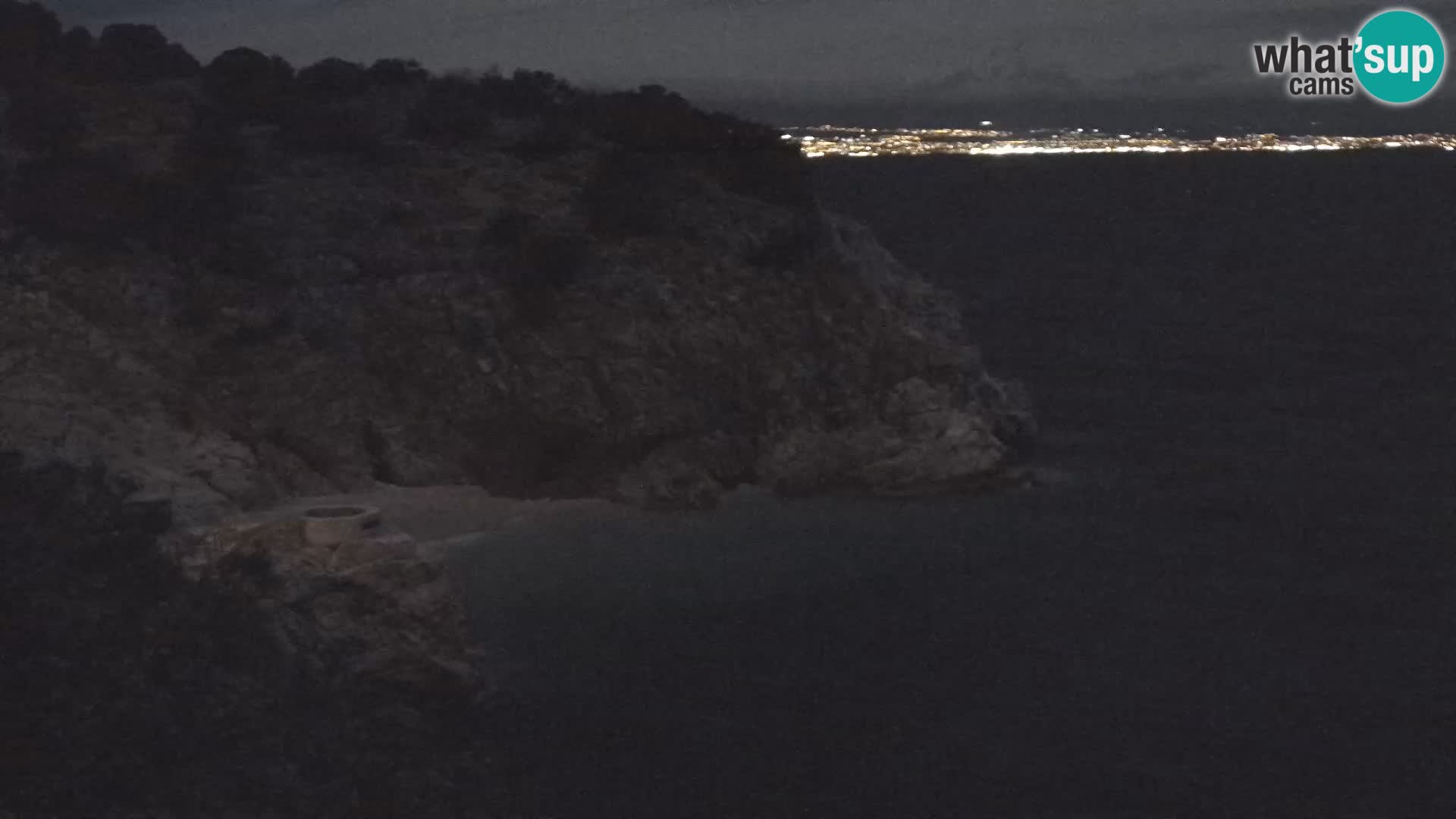 Cámara web de la playa de Brseč en Mošćenička Draga, Croacia