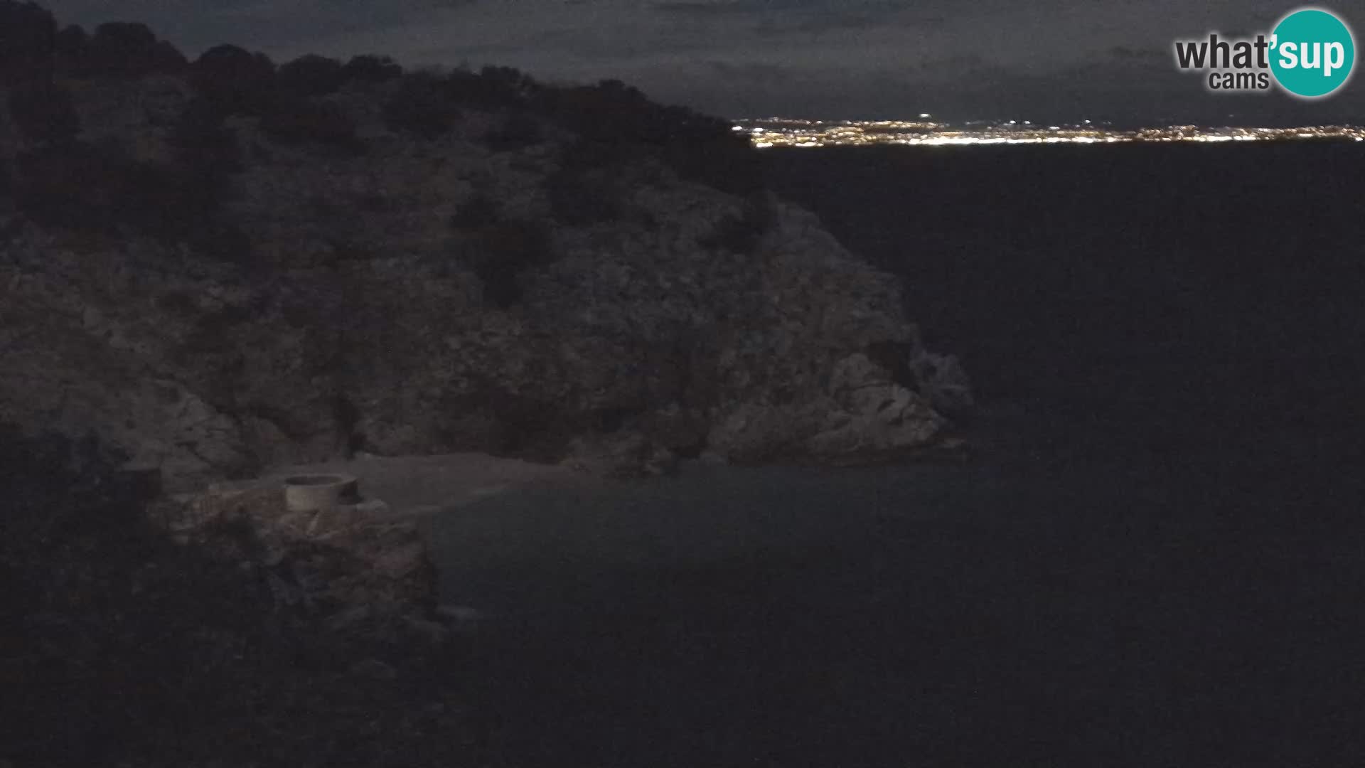 Spletna kamera Brseč plaža – Mošćenička Draga – Hrvaška