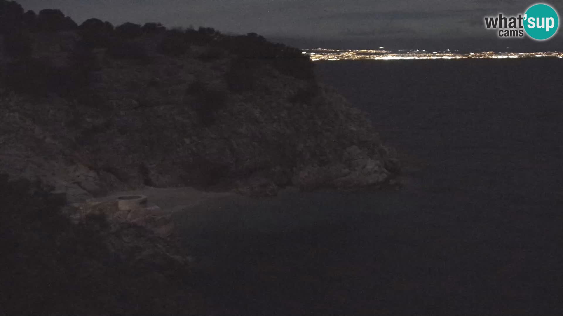 Cámara web de la playa de Brseč en Mošćenička Draga, Croacia