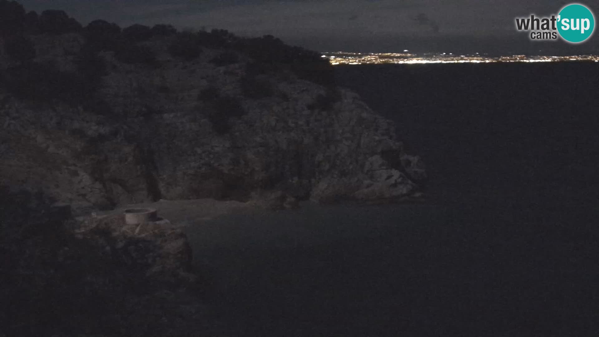 Cámara web de la playa de Brseč en Mošćenička Draga, Croacia