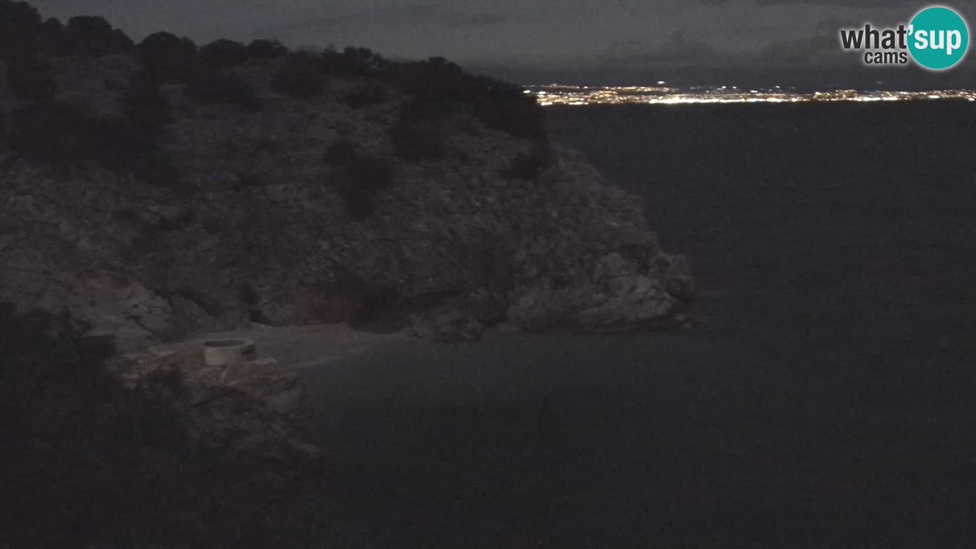 Spletna kamera Brseč plaža – Mošćenička Draga – Hrvaška