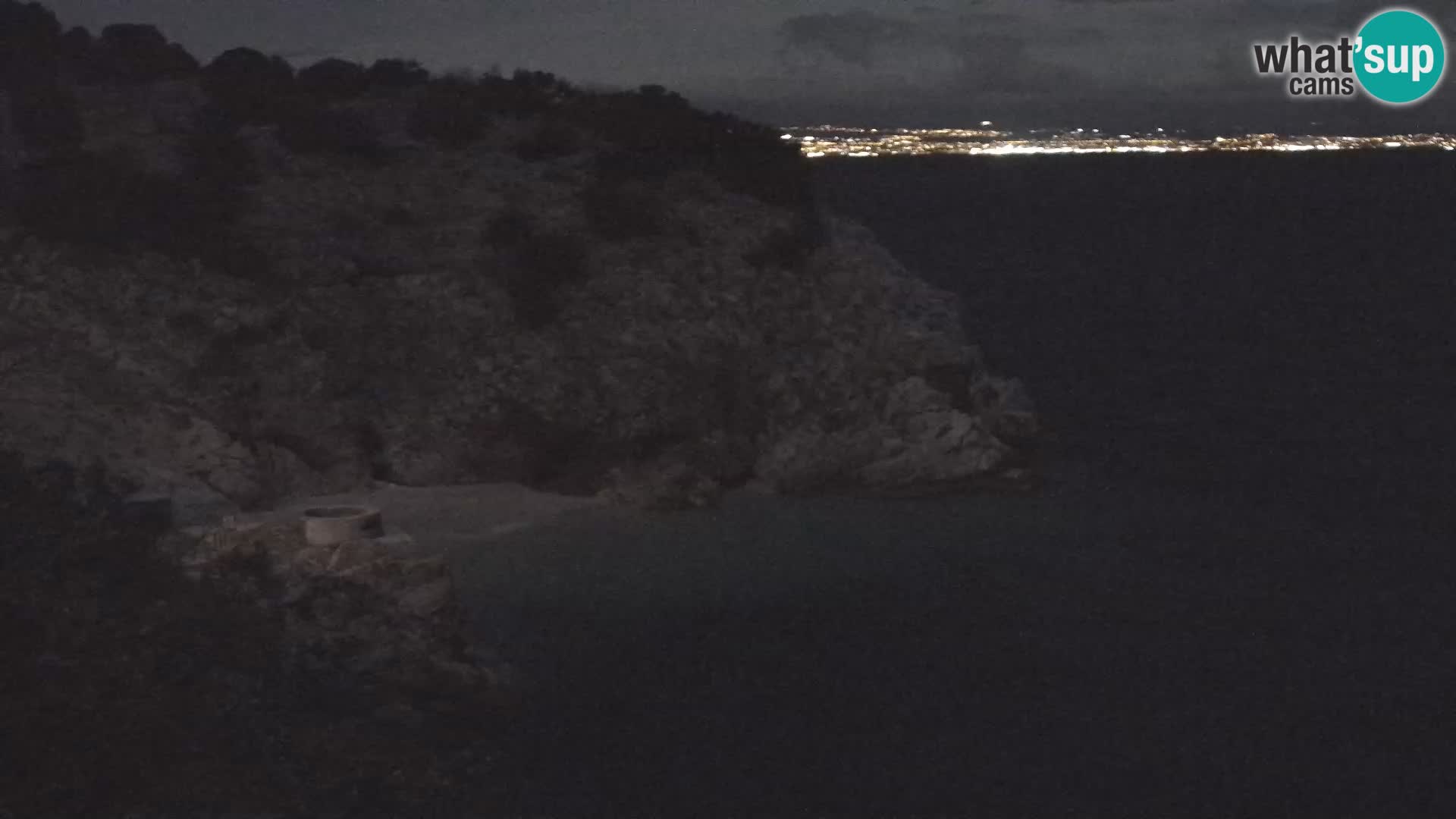 Webcam Bersezio spiaggia – Draga di Moschiena – Croazia