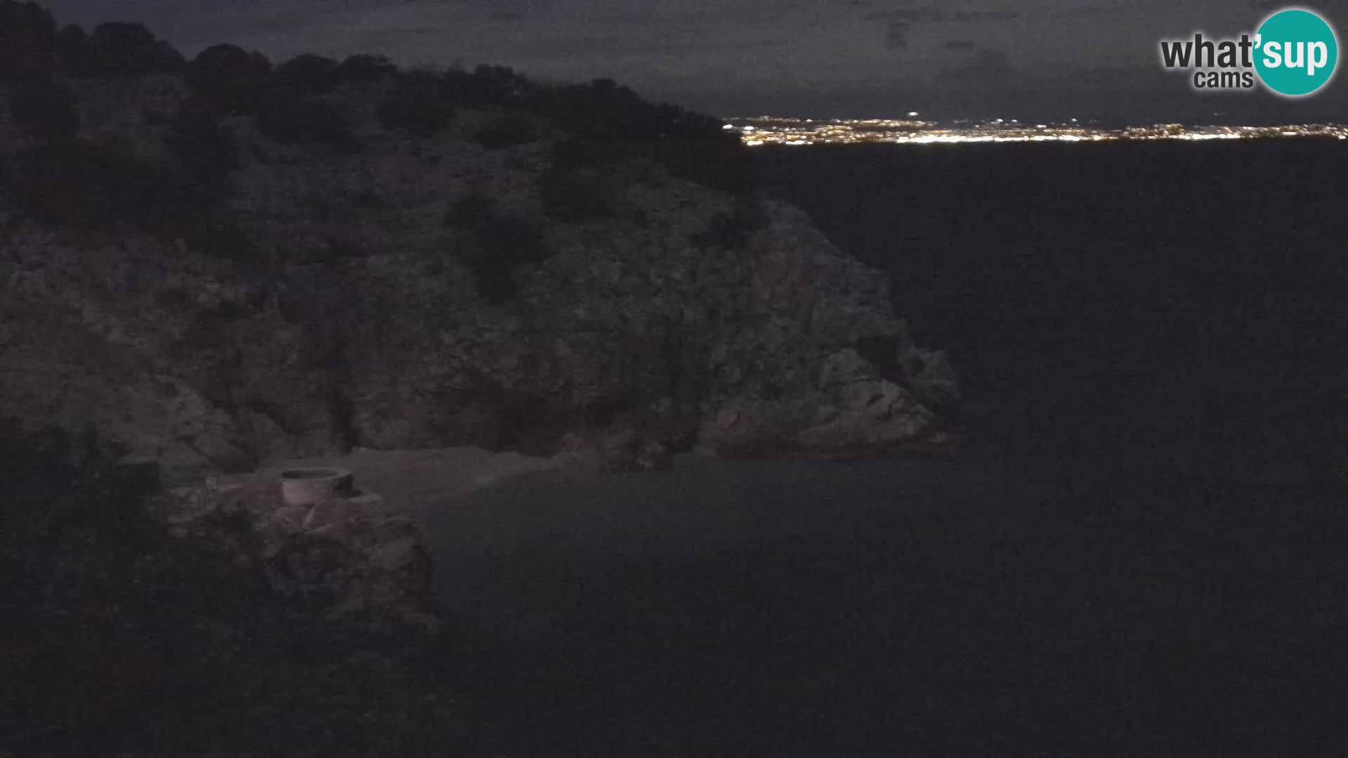 Webcam Bersezio spiaggia – Draga di Moschiena – Croazia