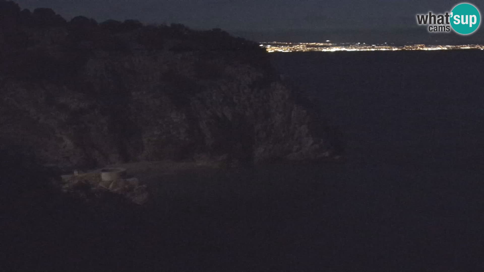 Spletna kamera Brseč plaža – Mošćenička Draga – Hrvaška