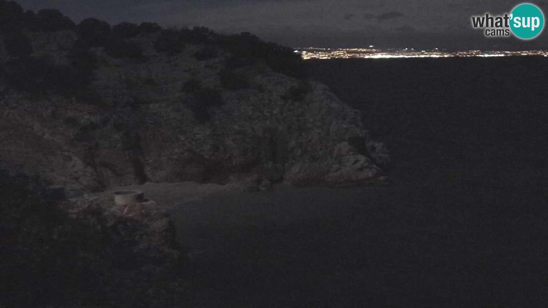 Cámara web de la playa de Brseč en Mošćenička Draga, Croacia