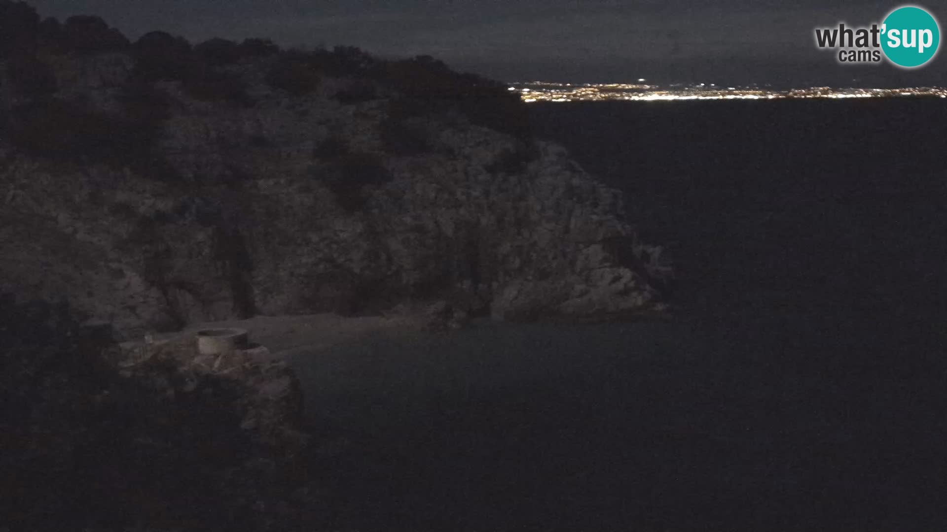 Webcam Bersezio spiaggia – Draga di Moschiena – Croazia