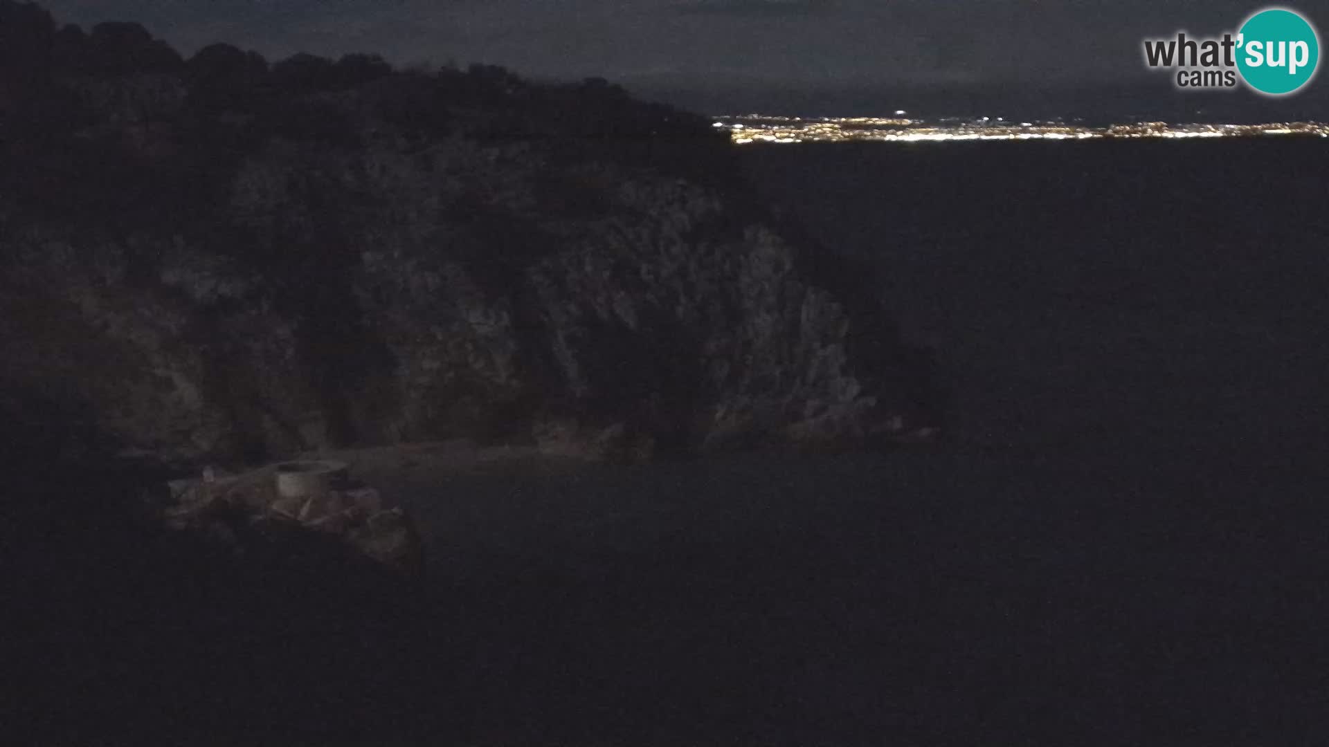 Webcam Bersezio spiaggia – Draga di Moschiena – Croazia