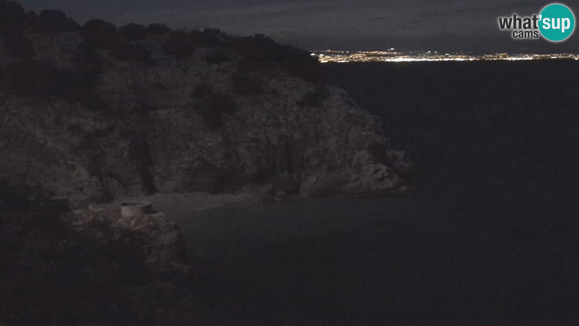 Webcam Bersezio spiaggia – Draga di Moschiena – Croazia