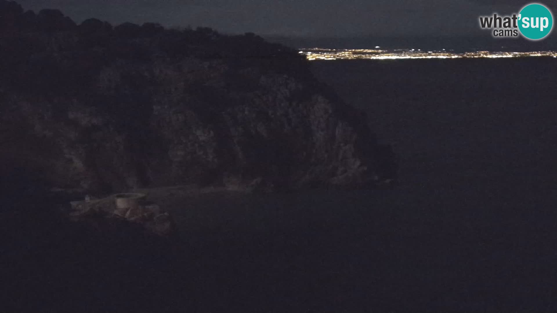 Webcam plage Brseč à Mošćenička Draga, Croatie