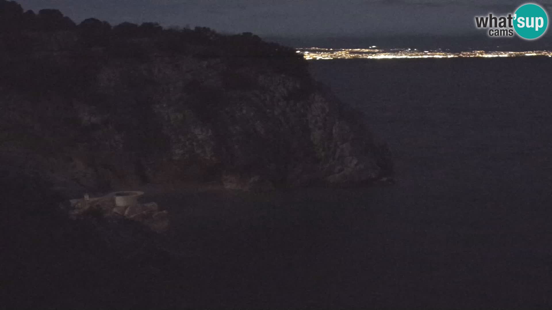 Spletna kamera Brseč plaža – Mošćenička Draga – Hrvaška