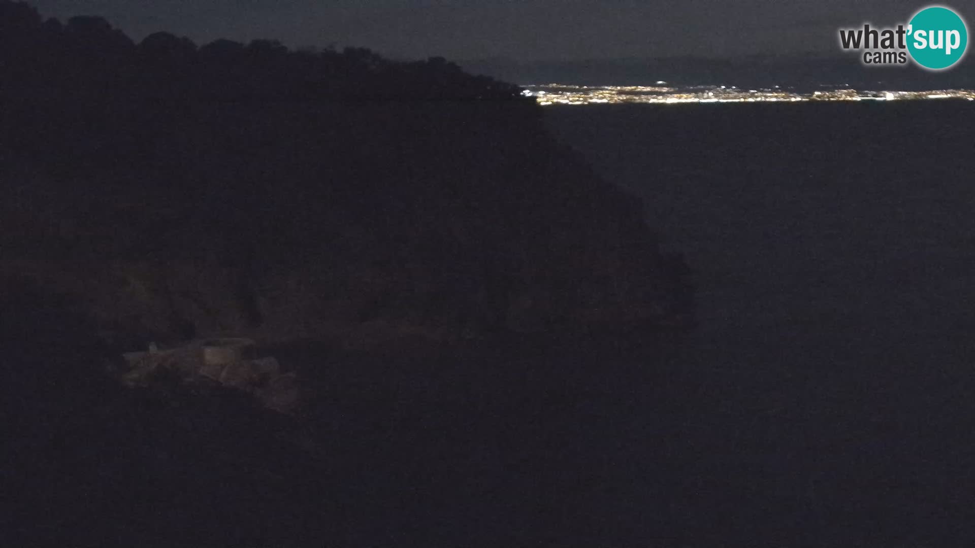 Cámara web de la playa de Brseč en Mošćenička Draga, Croacia