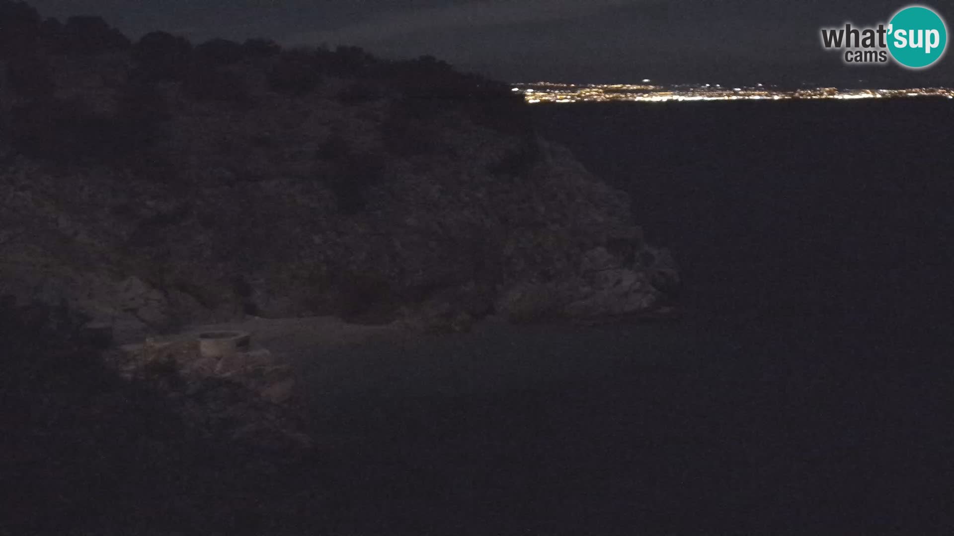 Cámara web de la playa de Brseč en Mošćenička Draga, Croacia