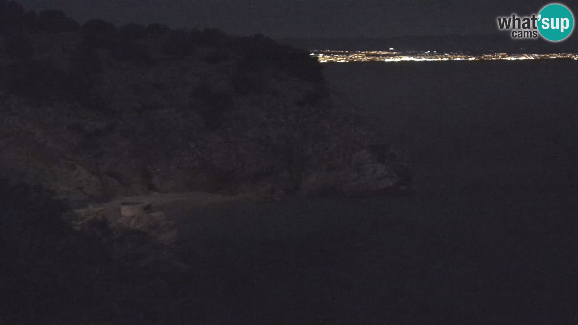 Cámara web de la playa de Brseč en Mošćenička Draga, Croacia