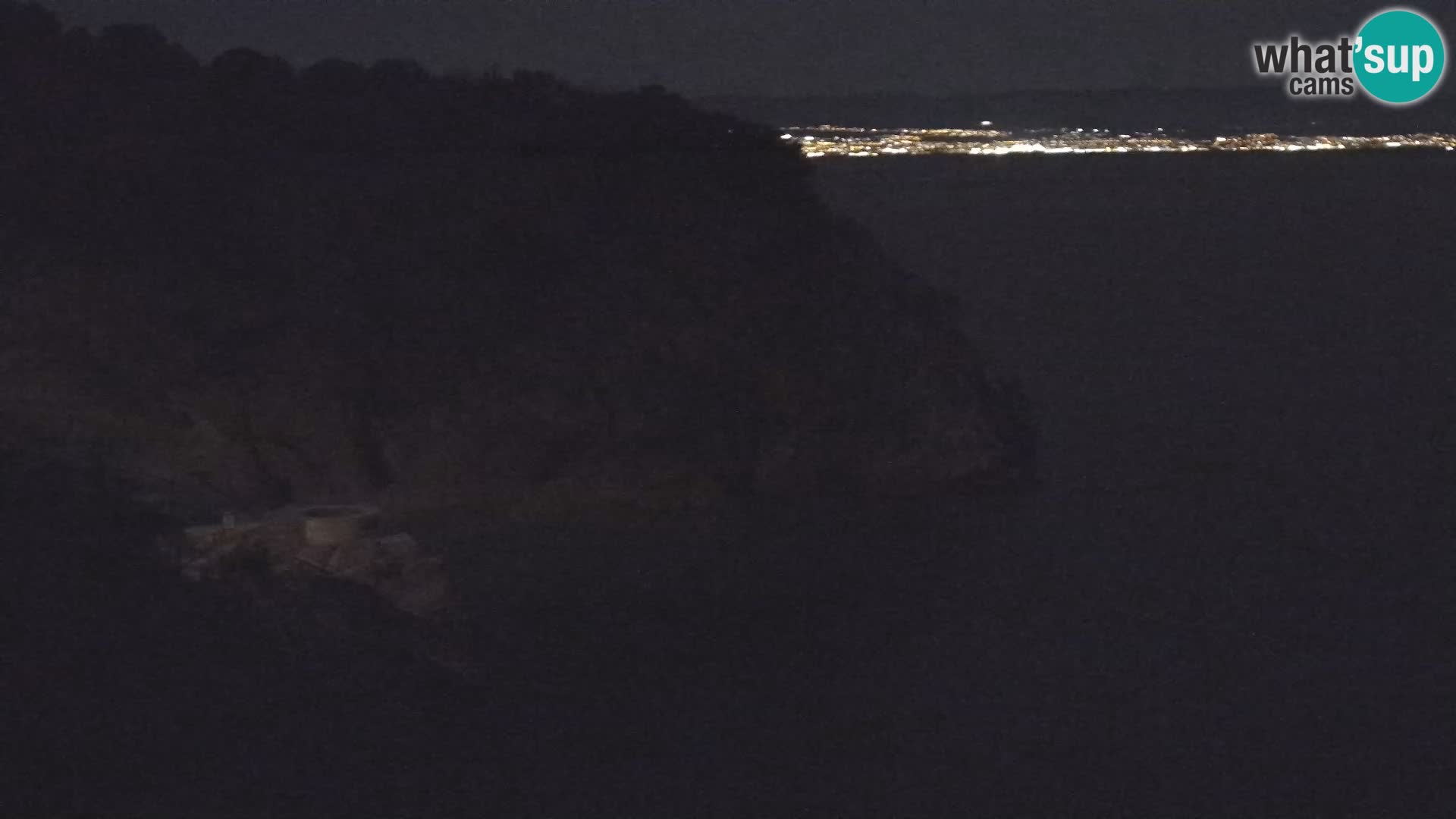 Cámara web de la playa de Brseč en Mošćenička Draga, Croacia