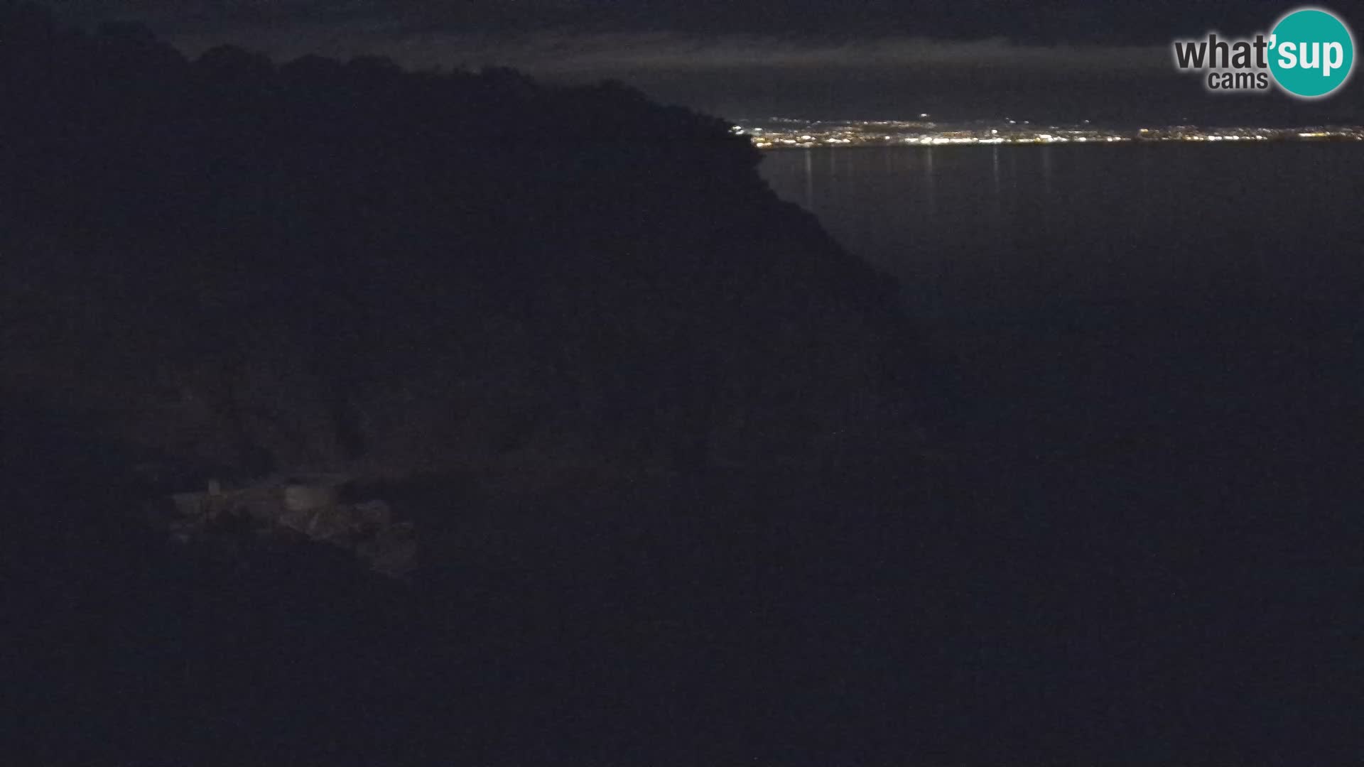 Spletna kamera Brseč plaža – Mošćenička Draga – Hrvaška