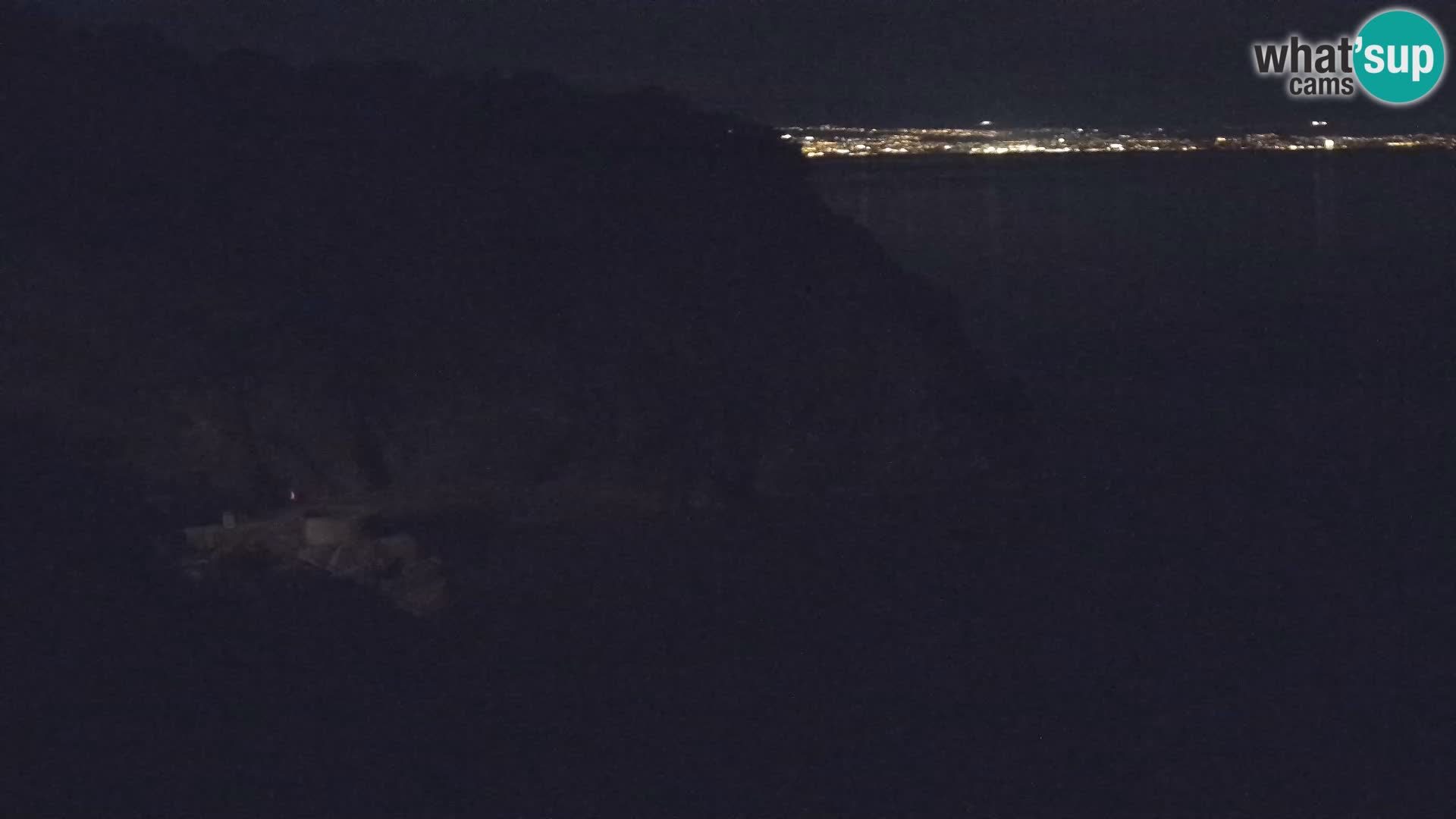Cámara web de la playa de Brseč en Mošćenička Draga, Croacia