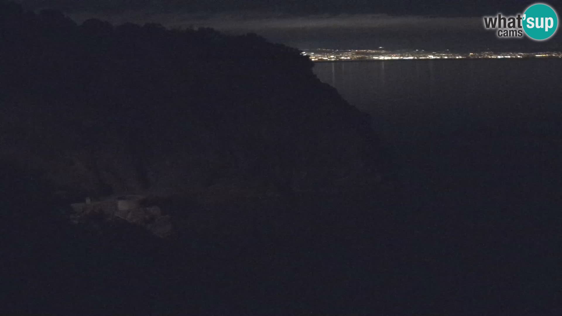 Webcam plage Brseč à Mošćenička Draga, Croatie