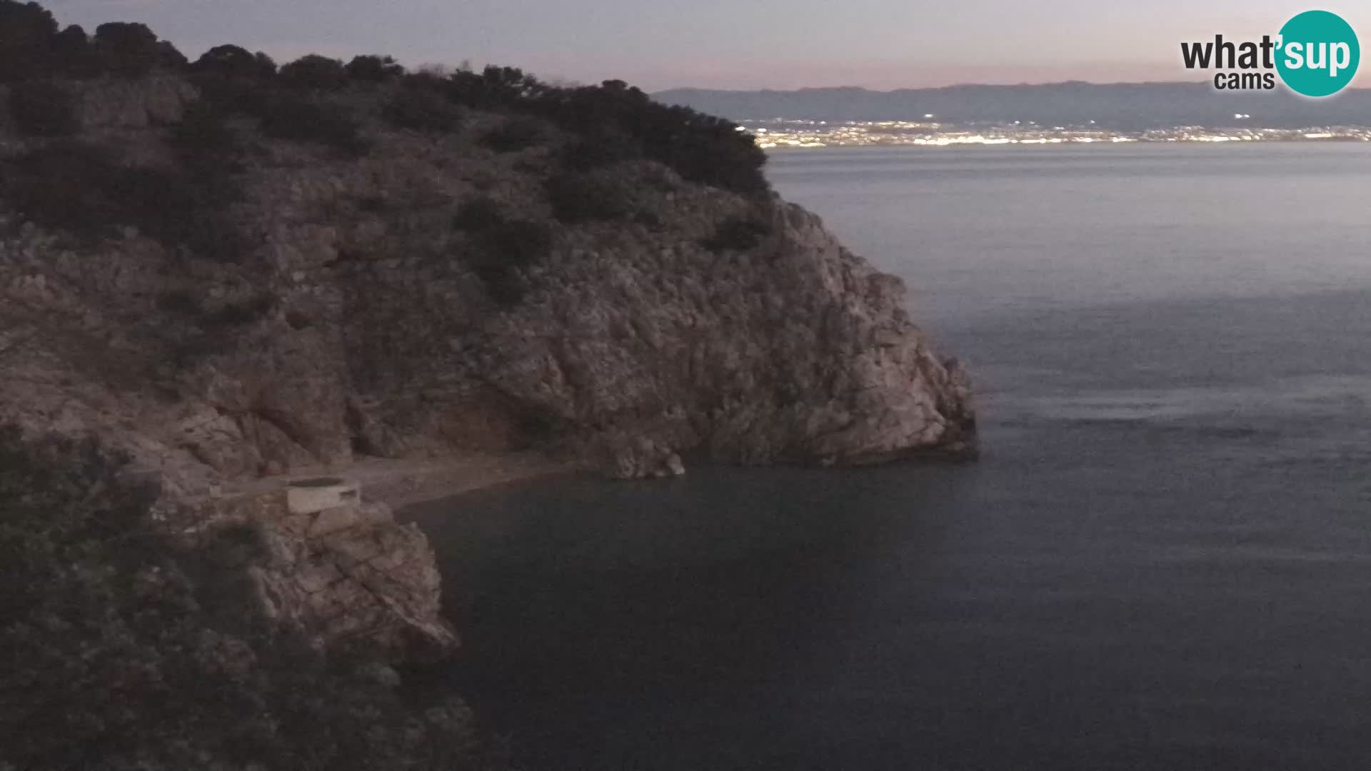 Webcam Brseč beach – Mošćenička Draga – Croatia