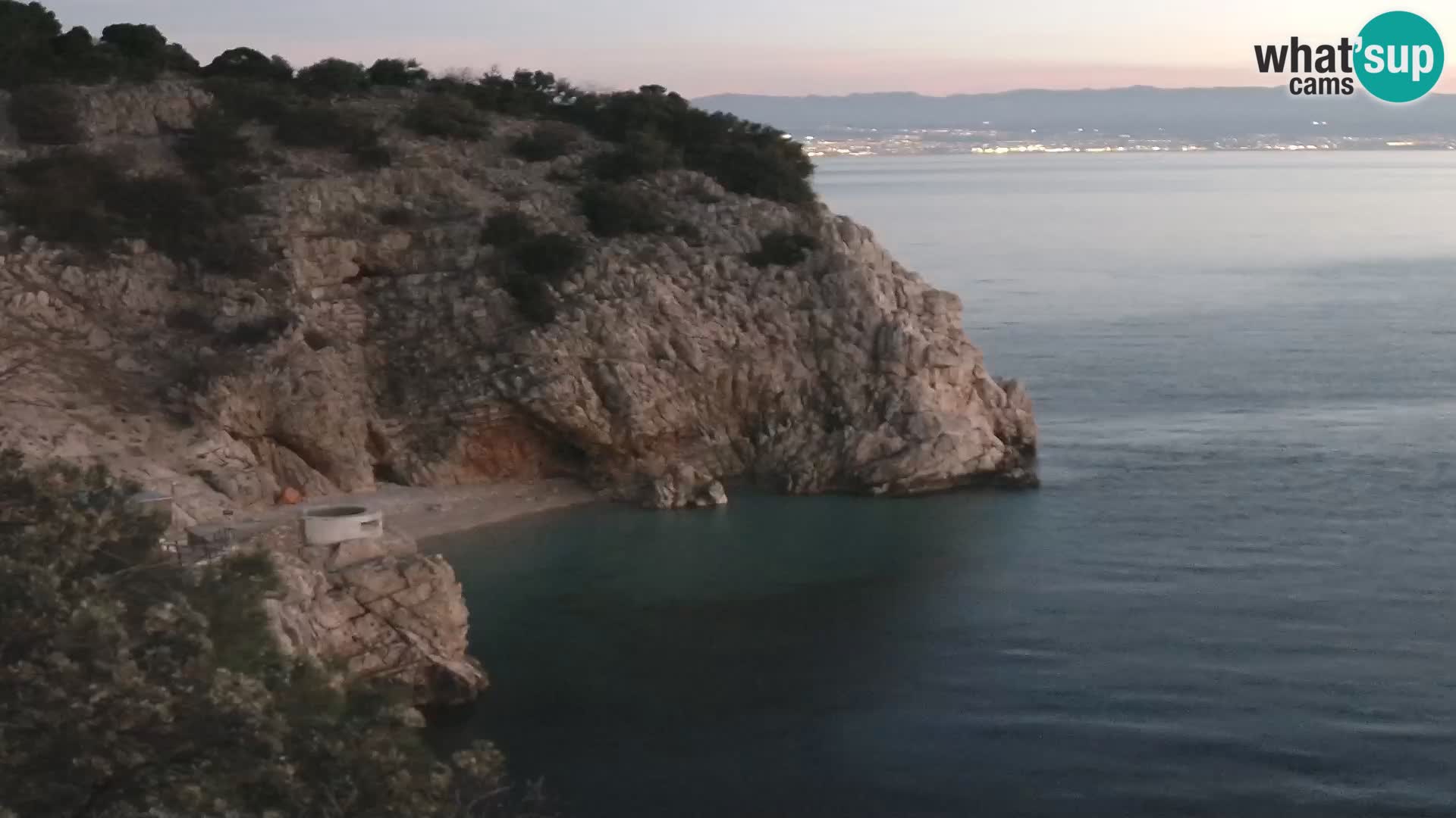 Webcam Brseč Strand – Mošćenička Draga – Kroatien