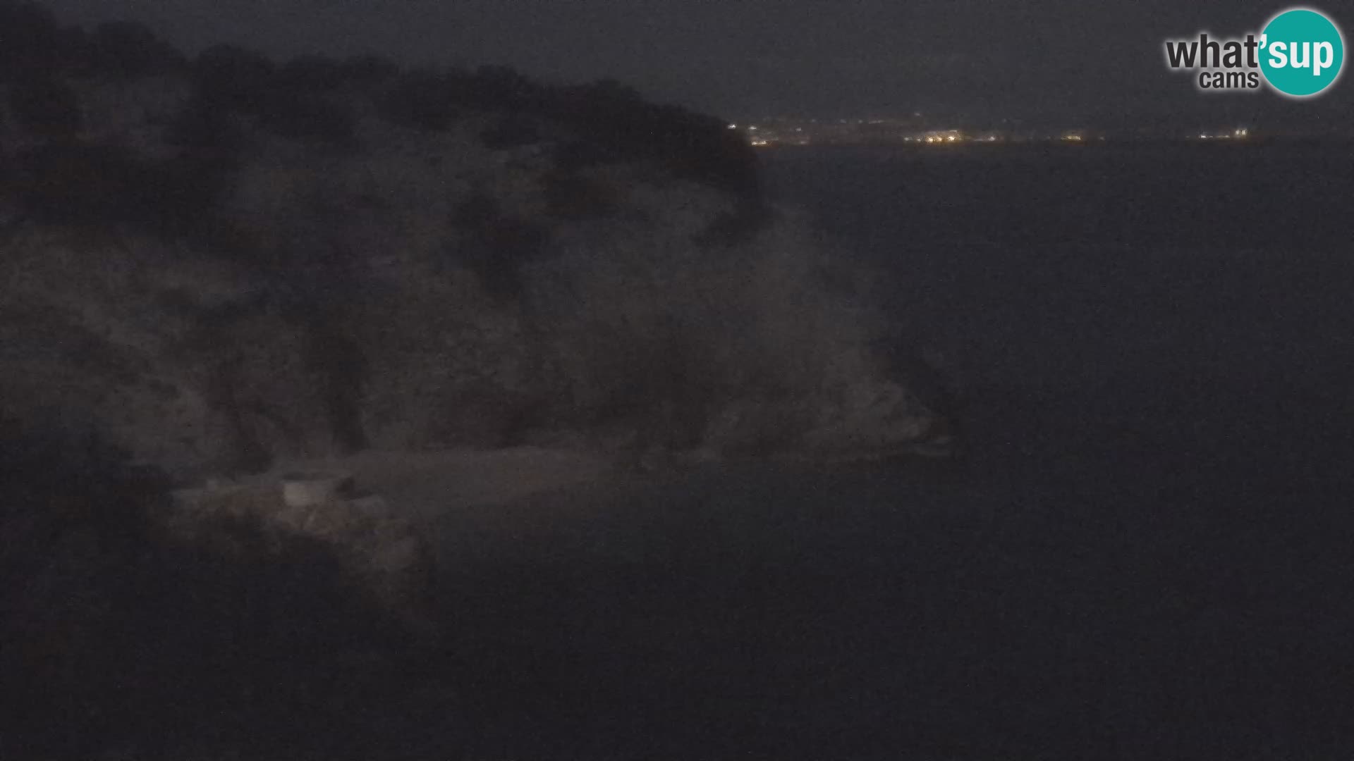 Cámara web de la playa de Brseč en Mošćenička Draga, Croacia