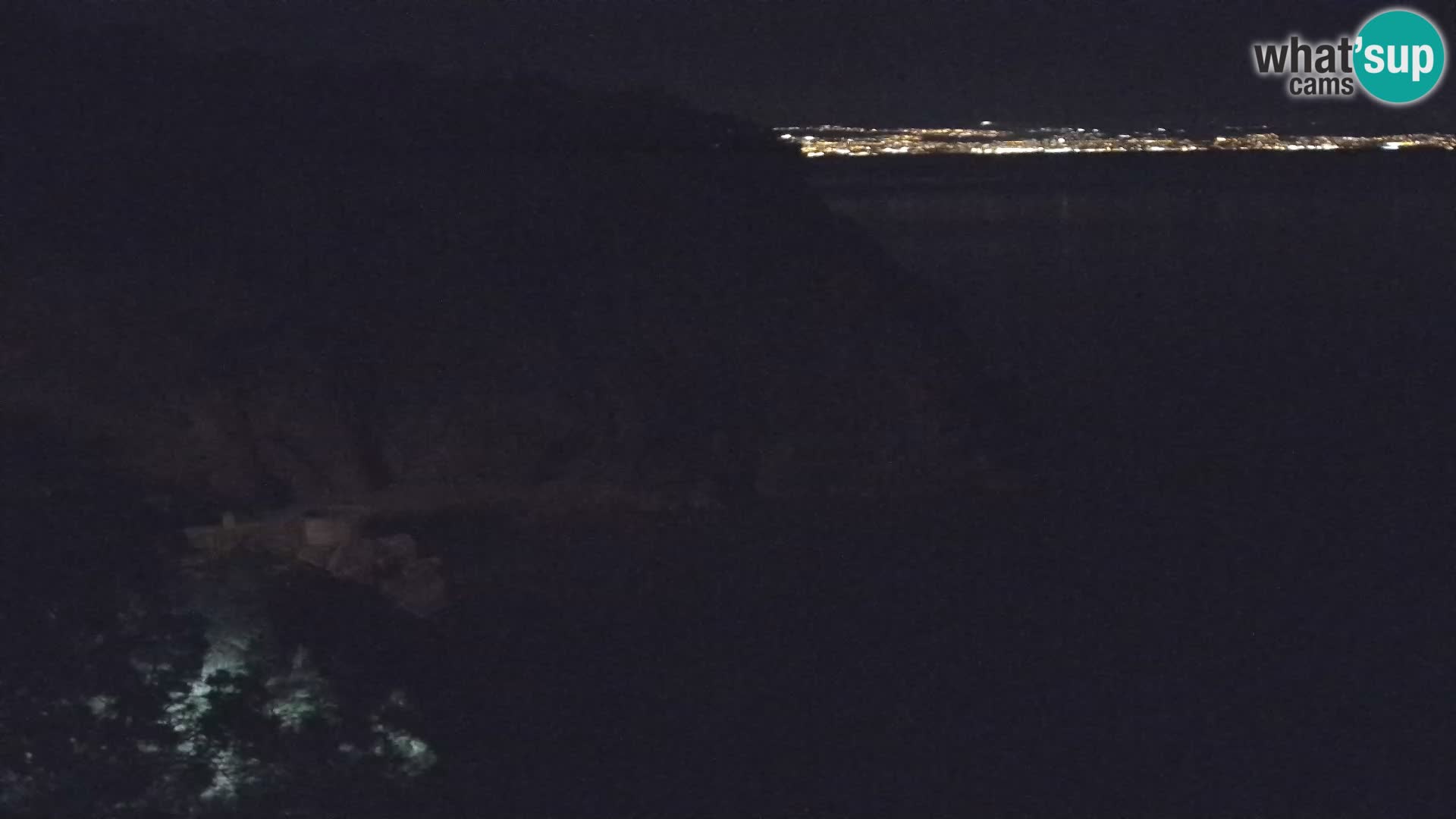 Cámara web de la playa de Brseč en Mošćenička Draga, Croacia